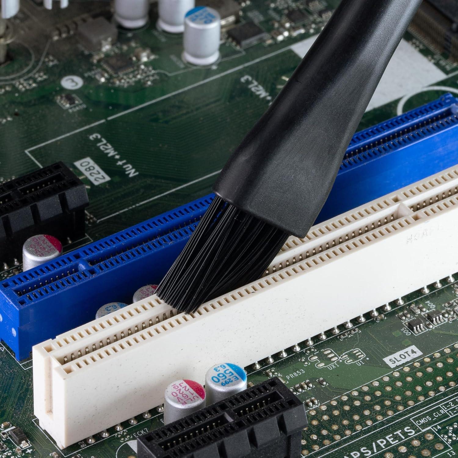 Kit de limpieza ESD para electrónica y computadoras - 10 cepillos