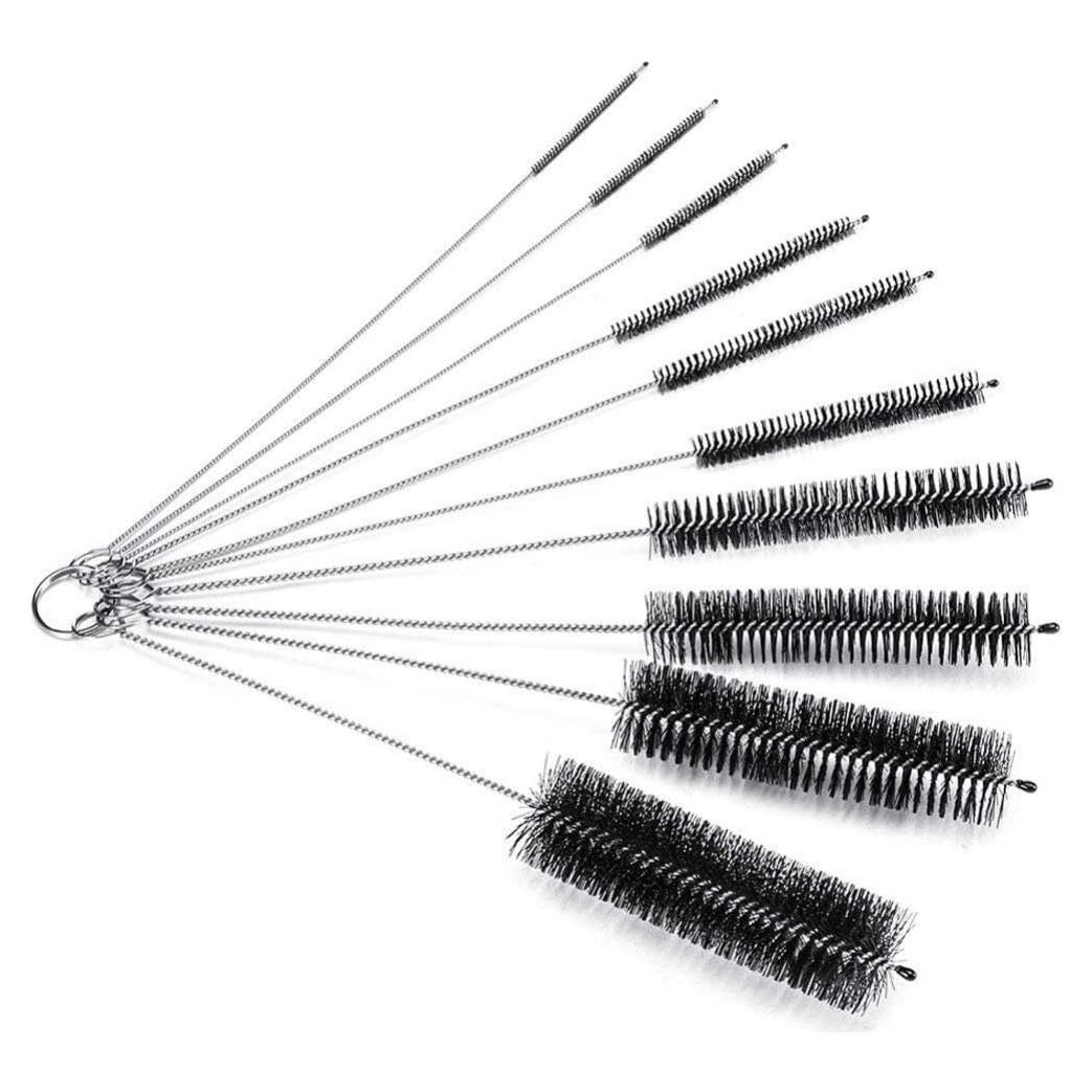 Juego de Cepillos de Limpieza AKOAK 10 Piezas Nylon 21 cm