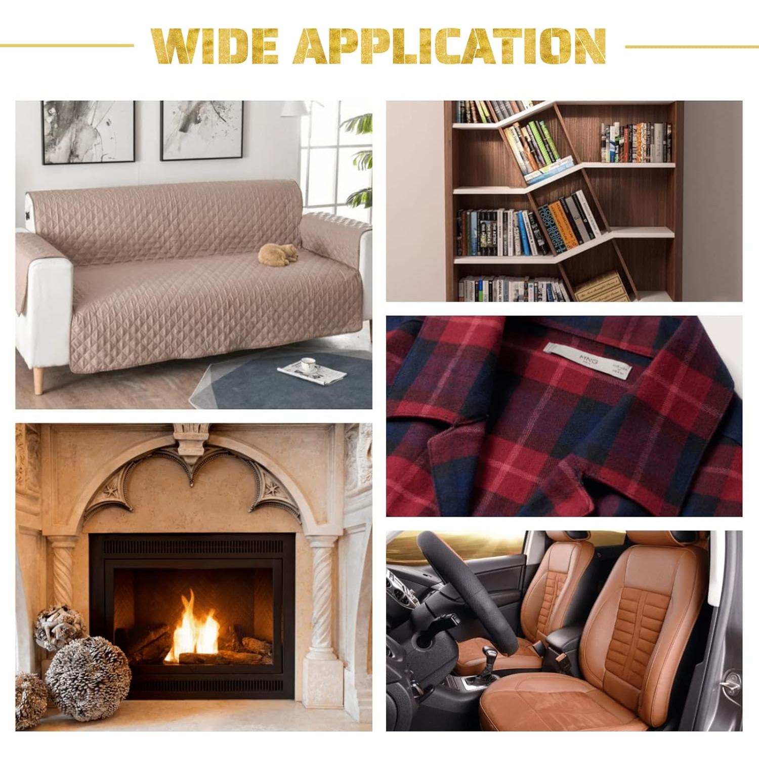 Cepillos de Polvo de Madera REDANHA - 2 Piezas Cerdas Suaves