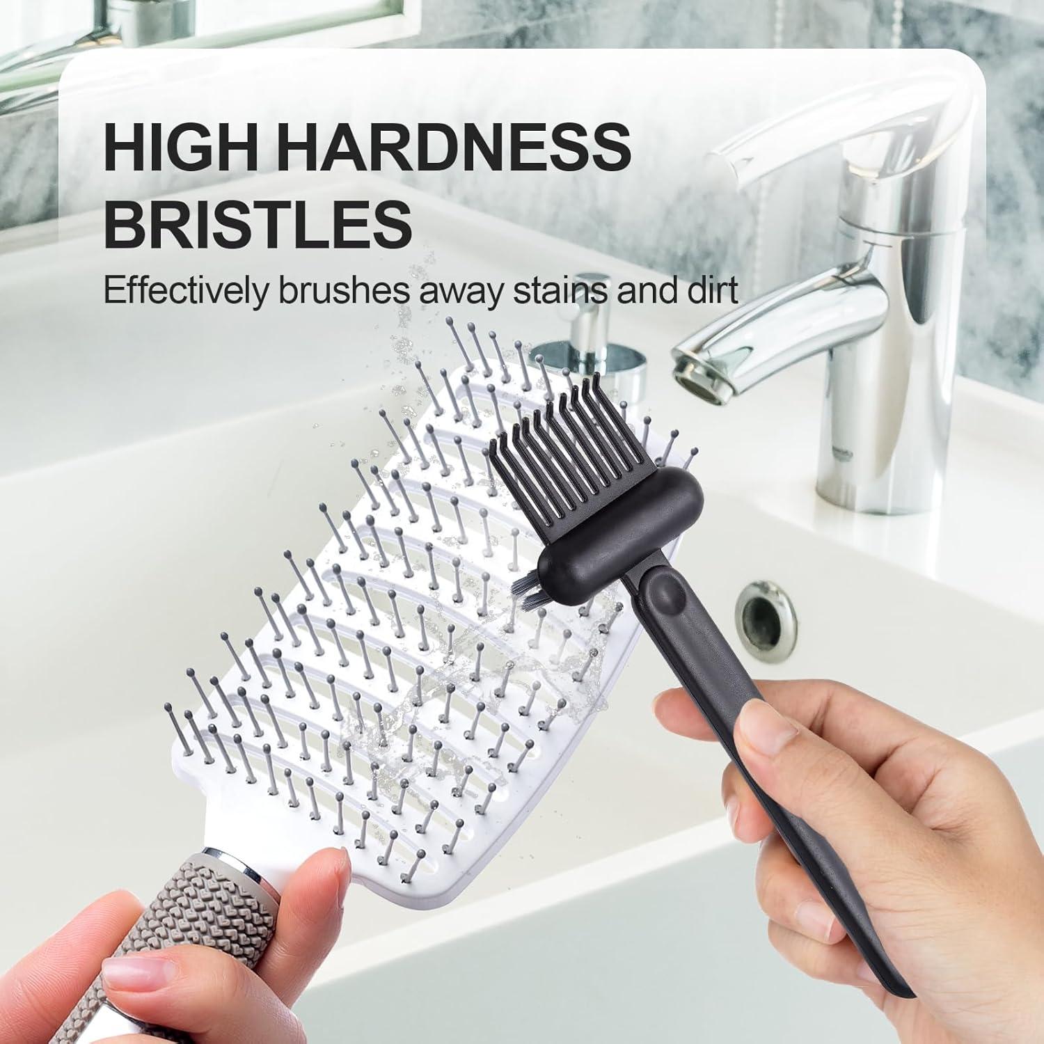 Juego de 2 herramientas de limpieza Jurrissa para cepillos y peines