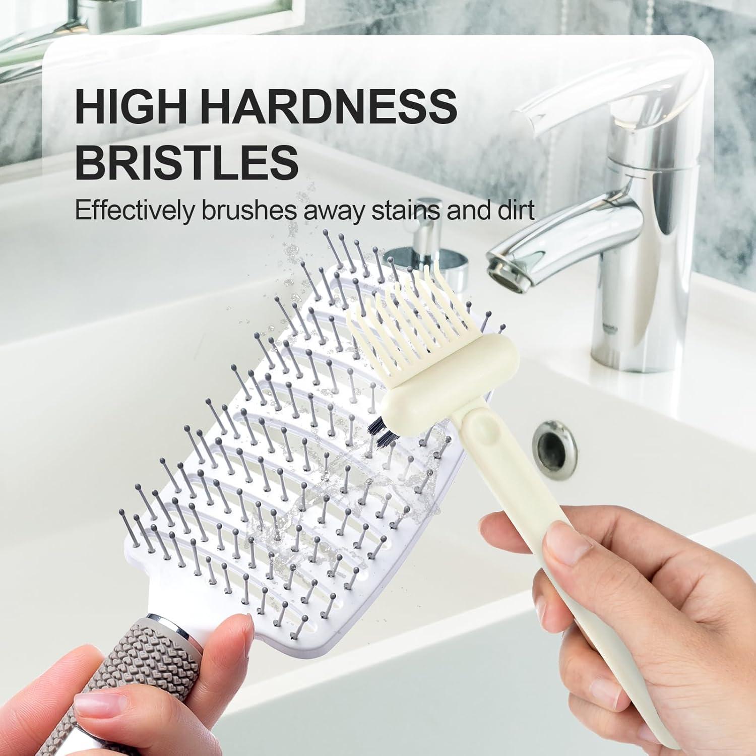 Juego de 2 herramientas de limpieza Jurrissa para cepillos y peines