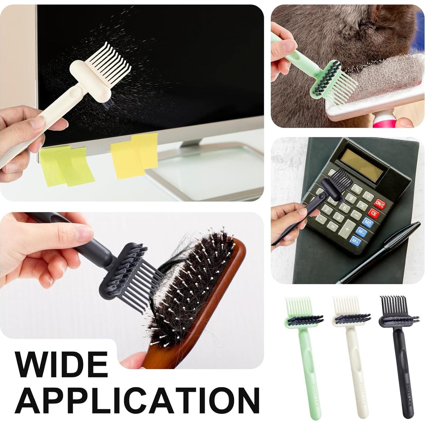 Juego de 2 herramientas de limpieza Jurrissa para cepillos y peines