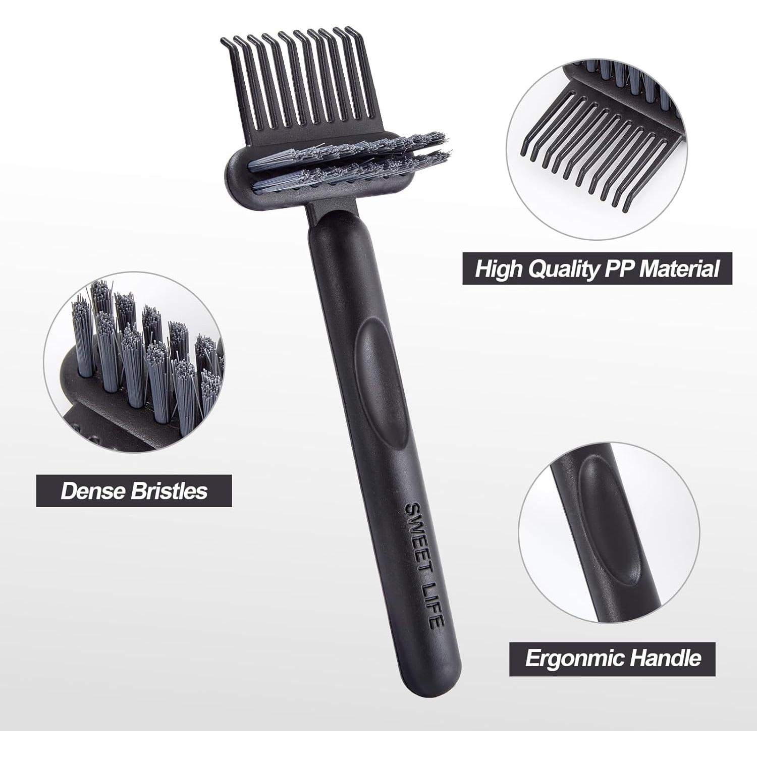 Juego de 2 herramientas de limpieza Jurrissa para cepillos y peines