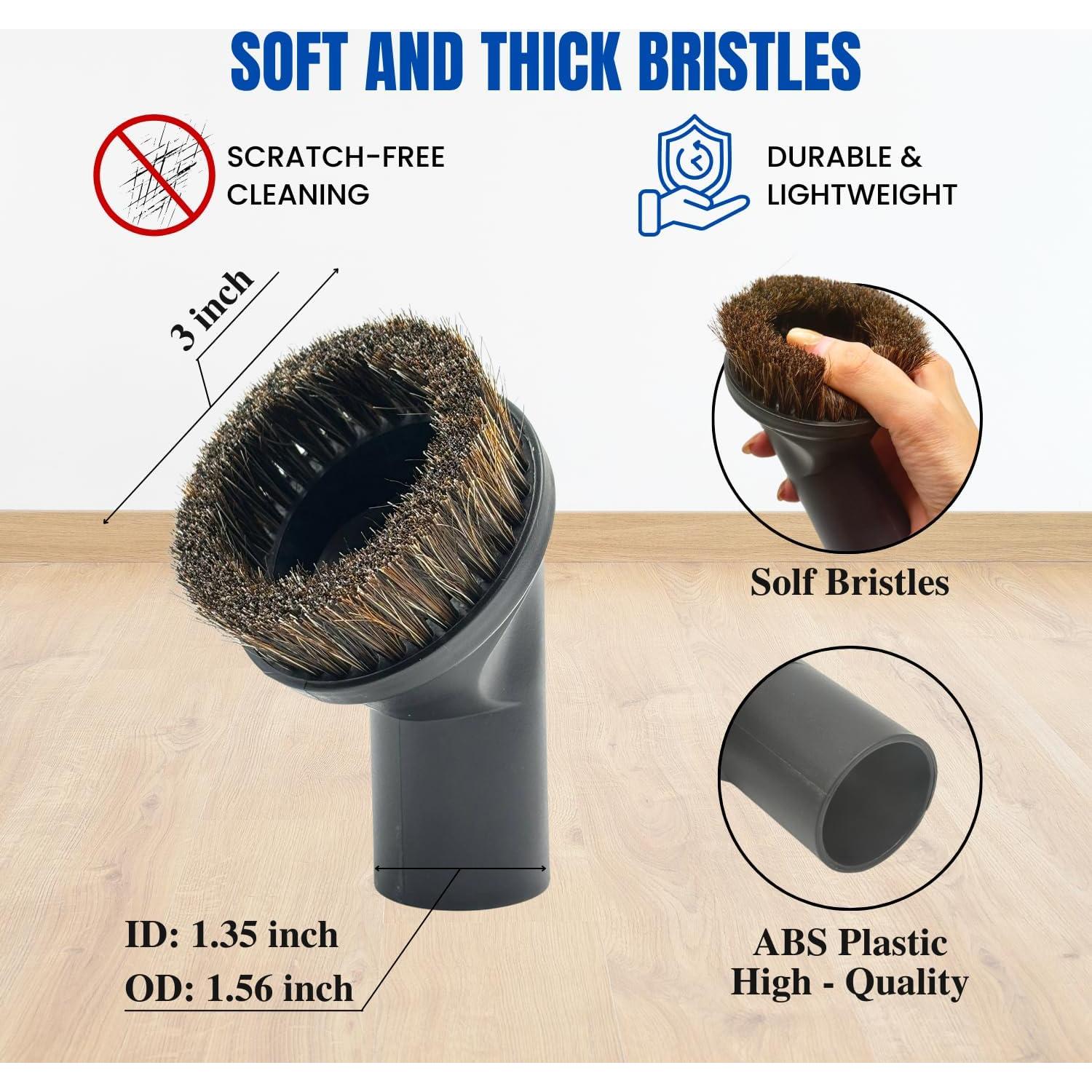 Cepillo de polvo de pelo de caballo VACEXT 35mm para aspiradoras