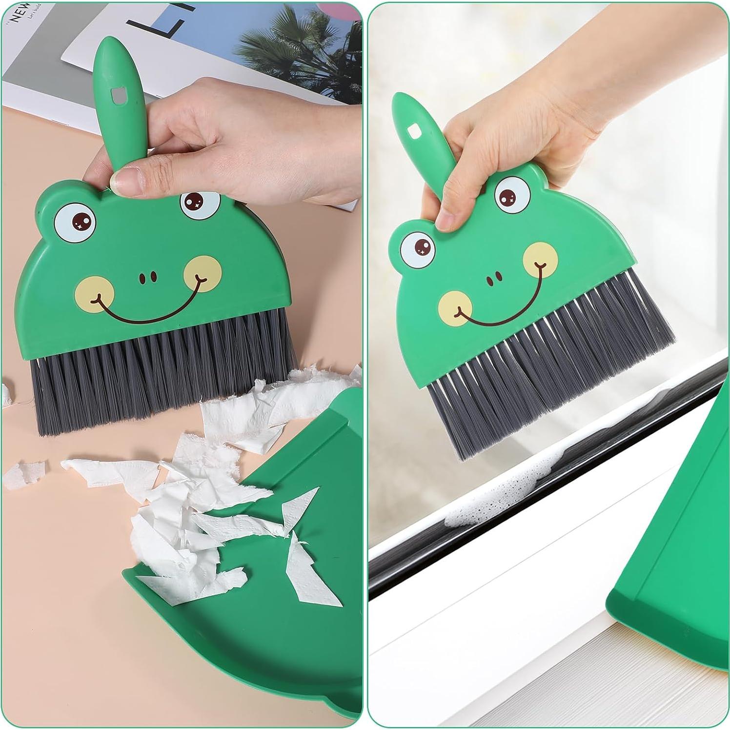 Juego de Mini Escoba y Recogedor Tyqour Verde 23.5x17cm