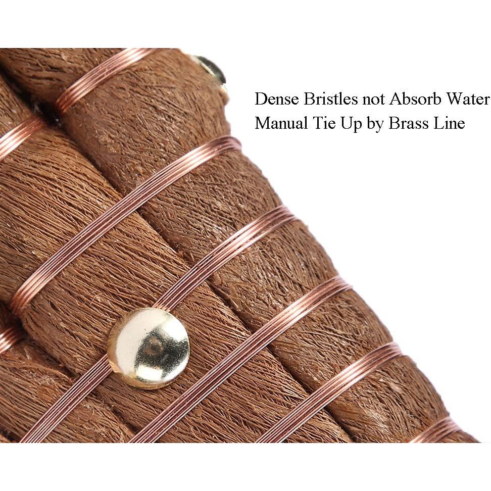 Juego de Mini Recogedor y Cepillo Huibot Oakart - Acero Inoxidable y Cerdas Naturales