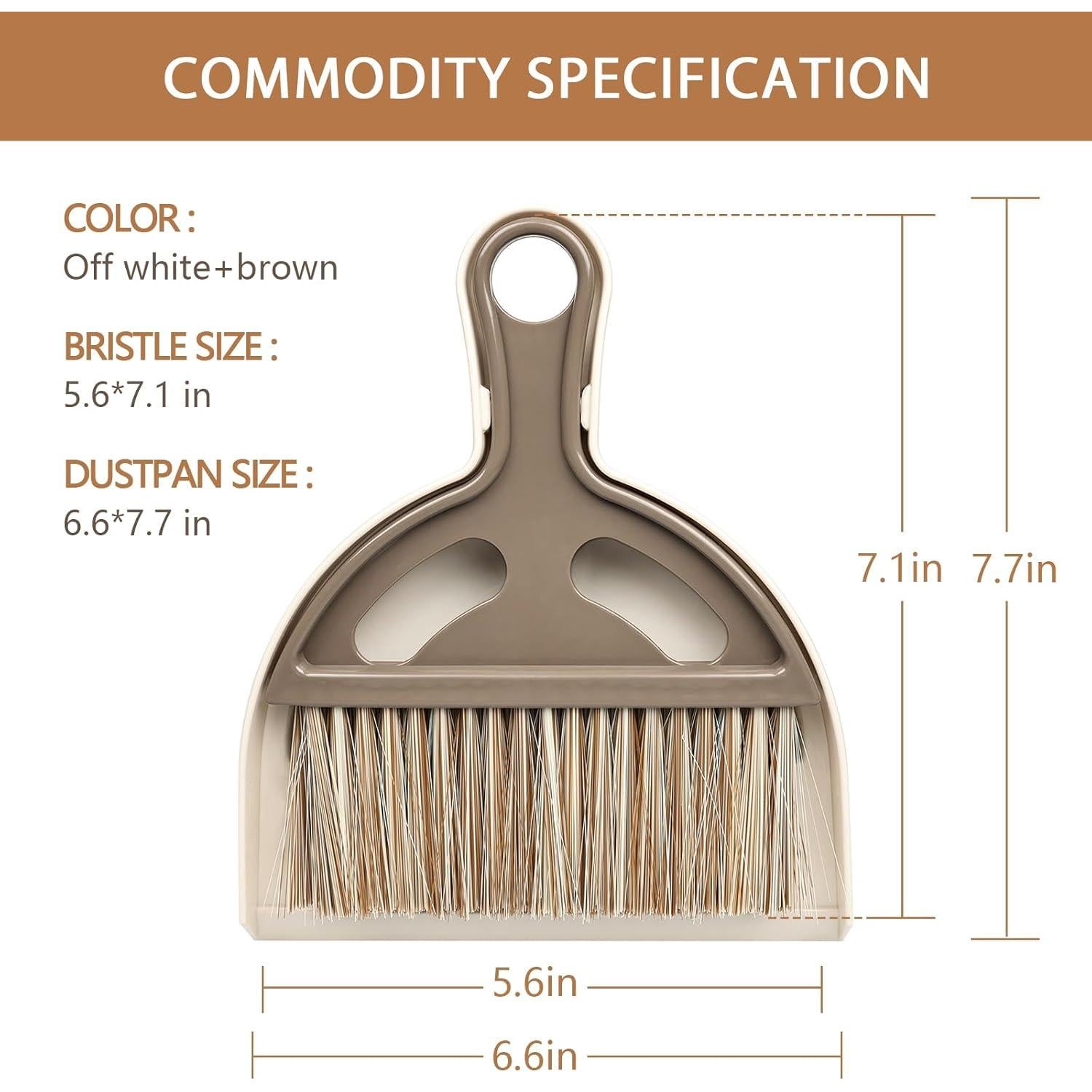 Conjunto Mini Cepillo y Recogedor WDDBHSKN - Ligero y Compacto