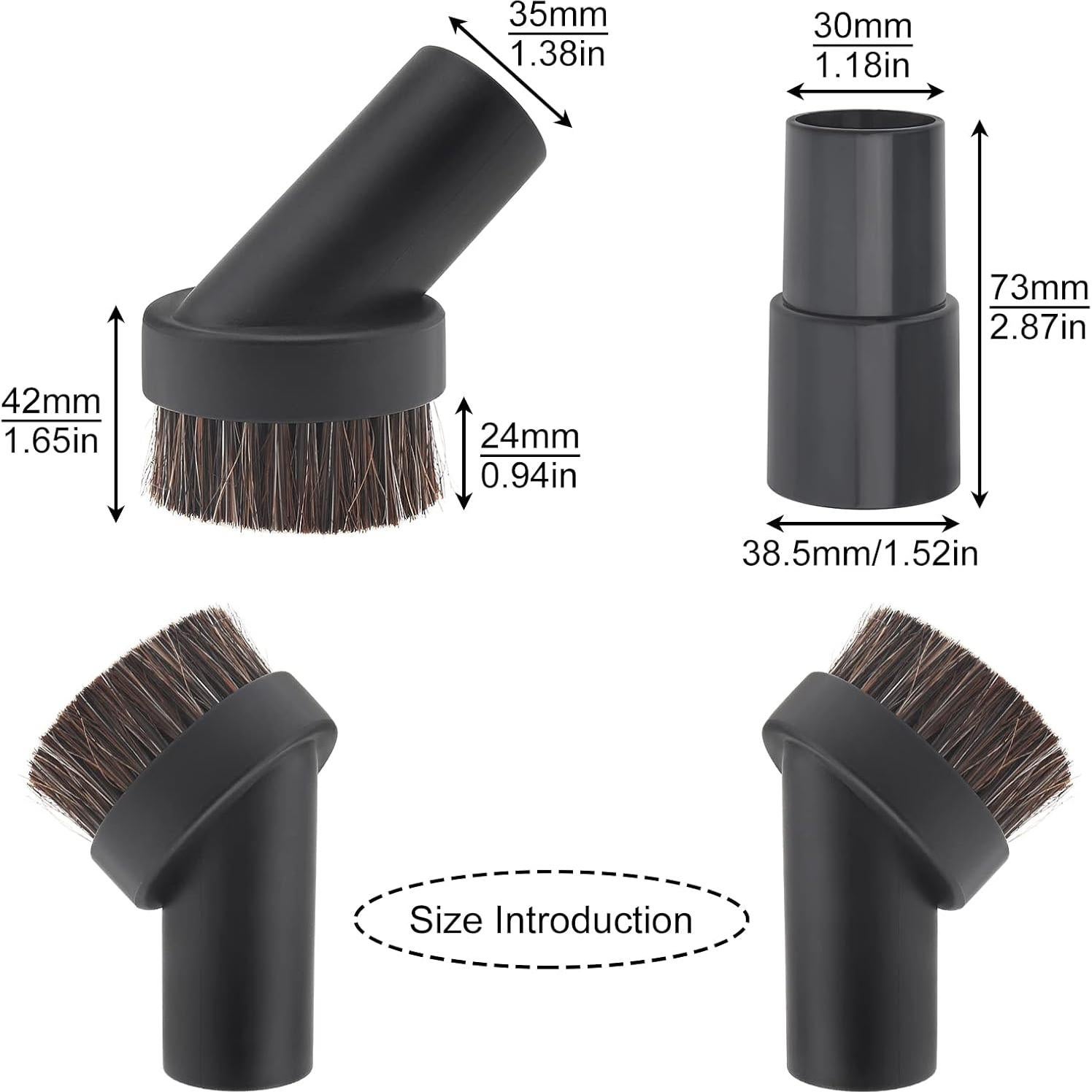 Juego de Cepillos de Aspiradora TQEONKL 4 Piezas 32 mm