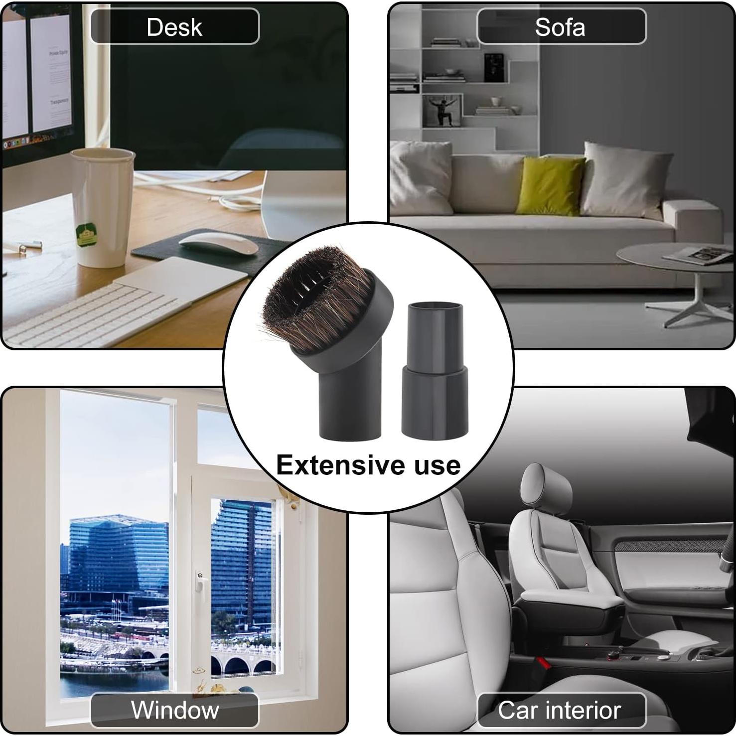 Juego de Cepillos de Aspiradora TQEONKL 4 Piezas 32 mm