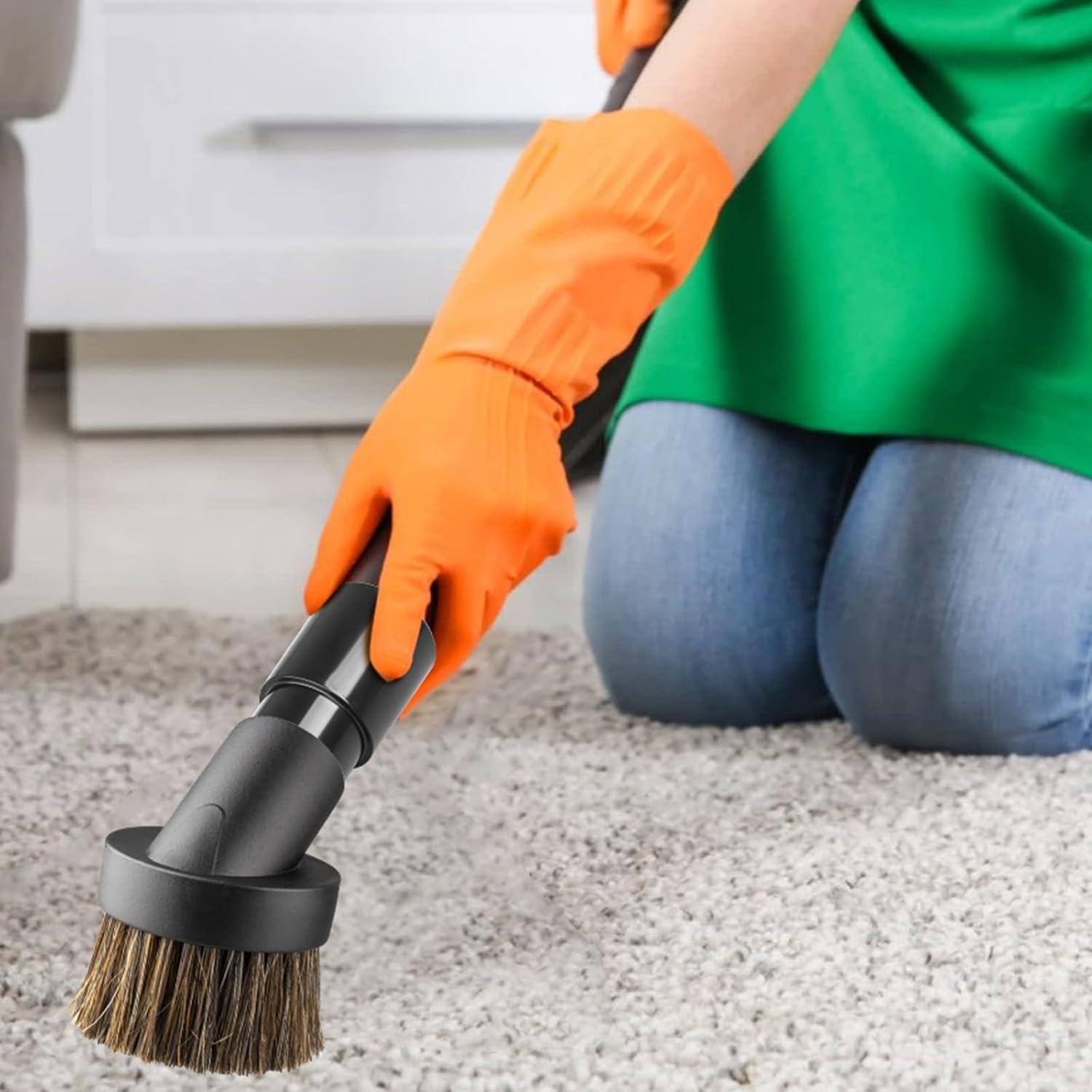 Cepillo Redondo de Aspiradora KEIFI 1.25" (3.18 cm) con Adaptador