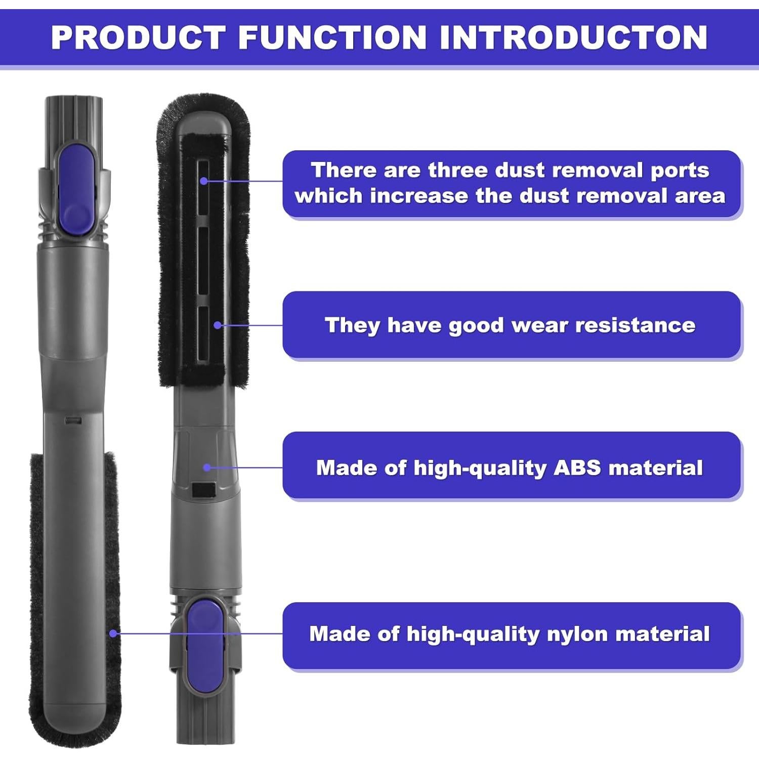 Repuesto Cepillo de Limpieza QINAN IX141 Compatible Shark