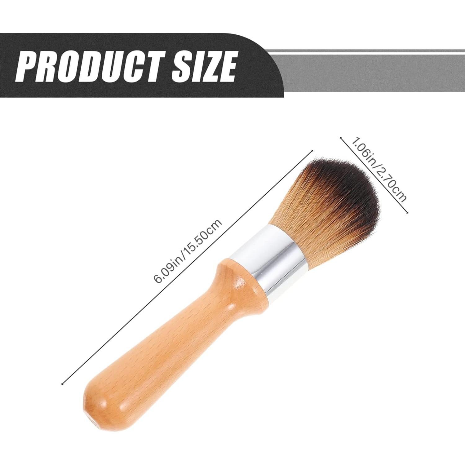 Cepillo de limpieza Vaguelly con mango de madera y cerdas suaves