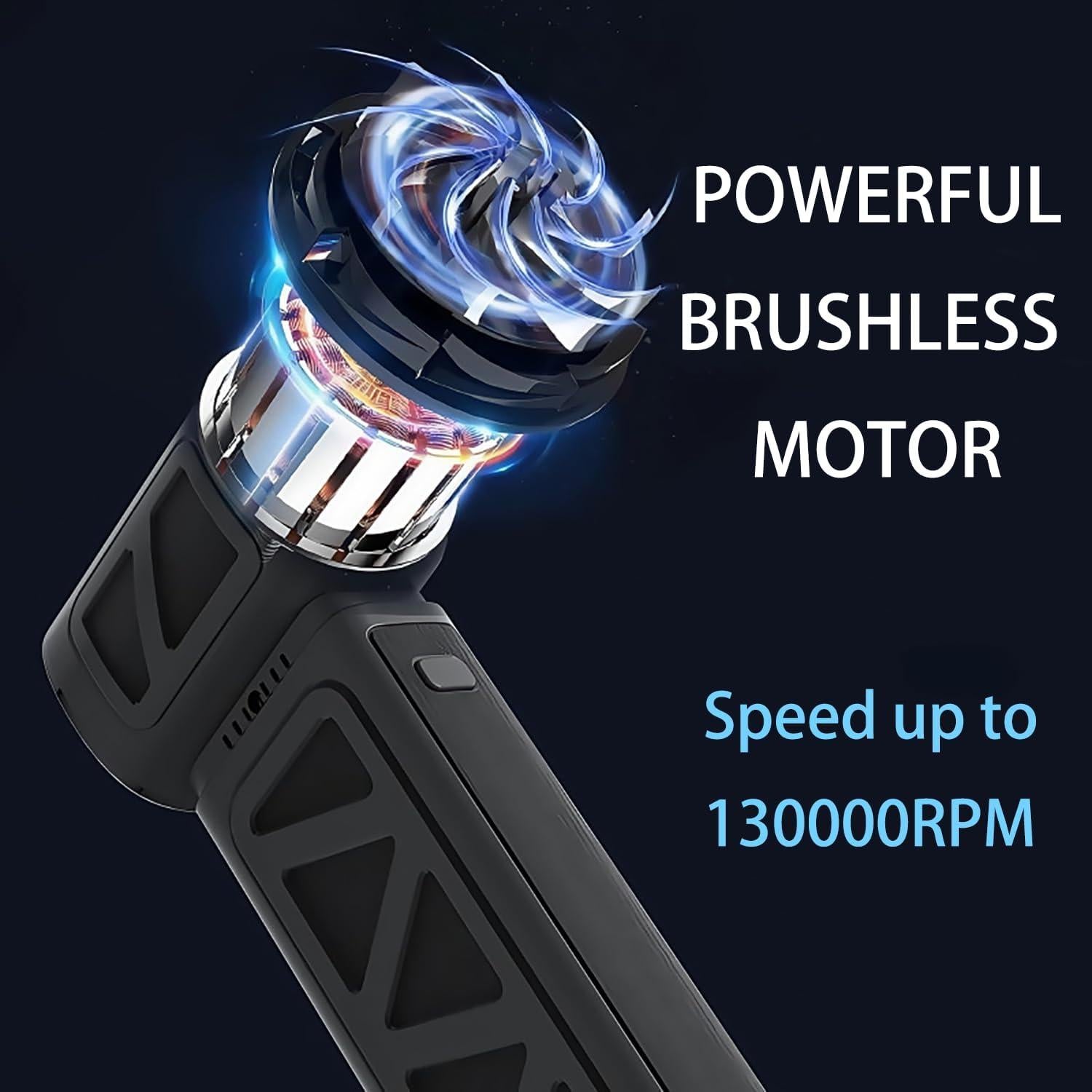 Soplador de Aire Eléctrico VORMIVIOT 130000 RPM Reutilizable