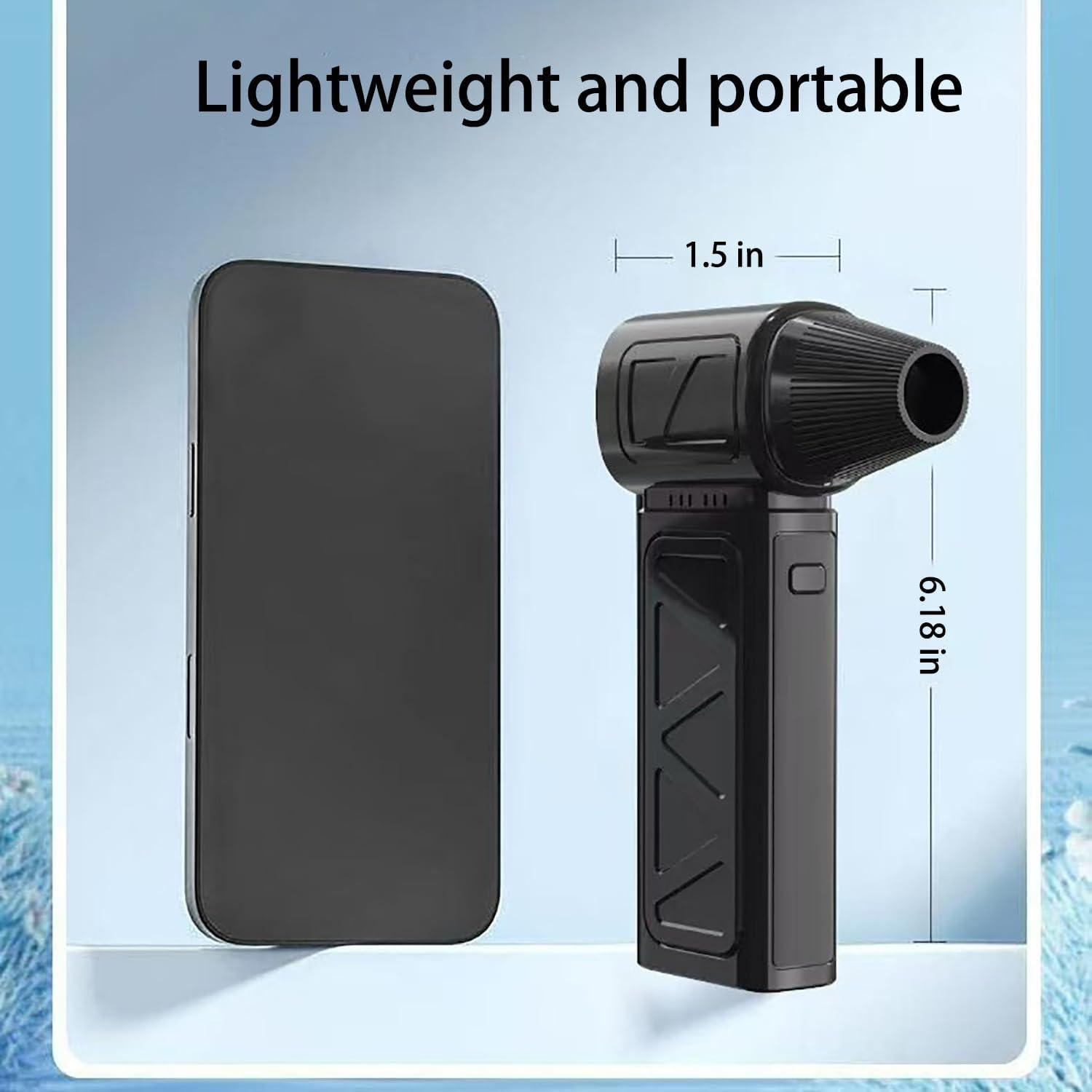 Soplador de Aire Eléctrico VORMIVIOT 130000 RPM Reutilizable