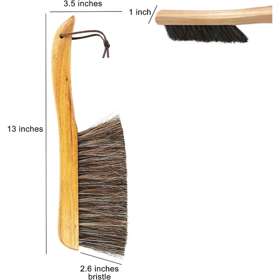 Cepillo de Madera SUPERWASH PLUS con Cerda de Caballo 33cm