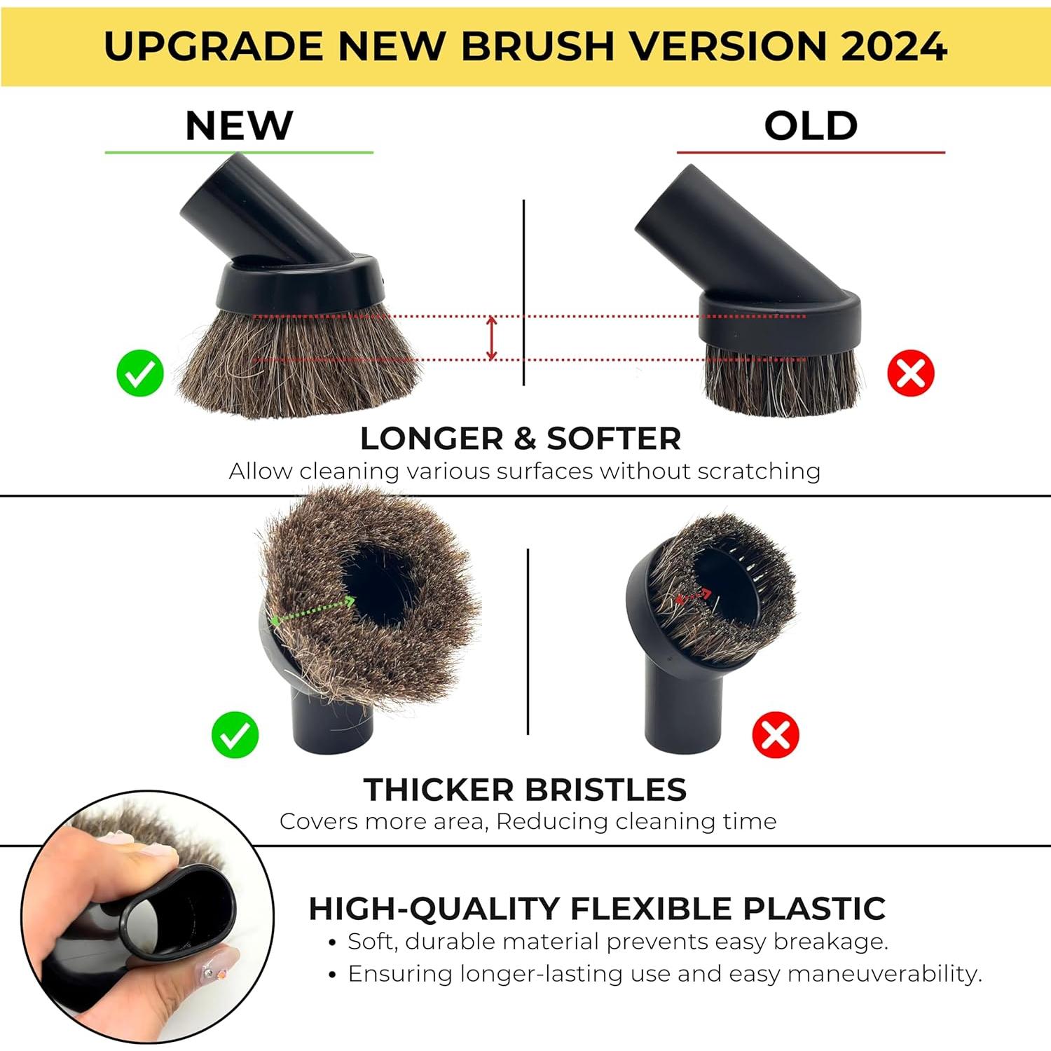 Accesorios para Aspiradora Dyson GHAMADE - Cepillos de Detalle