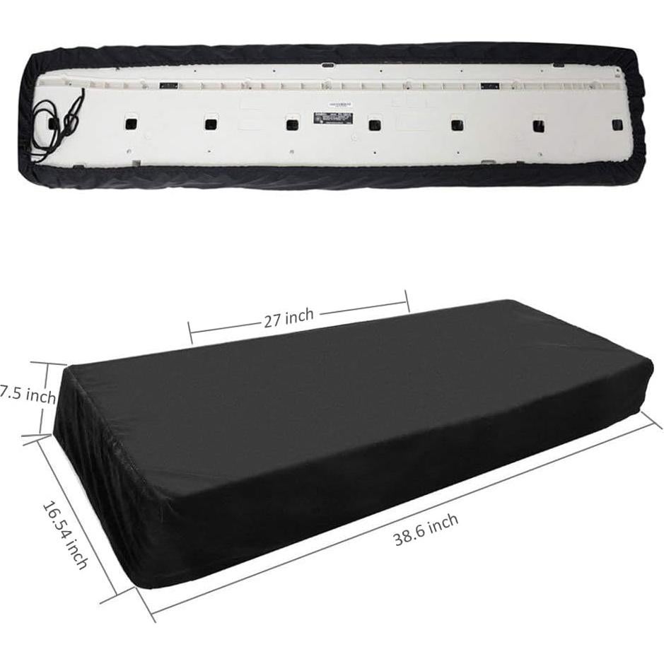 Cubierta de Teclado Musical Ruibo 61 Teclas Impermeable Oxford