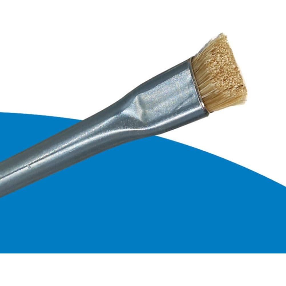 Cepillo Antiestático Hemobllo Doble Cara con Mango de Metal