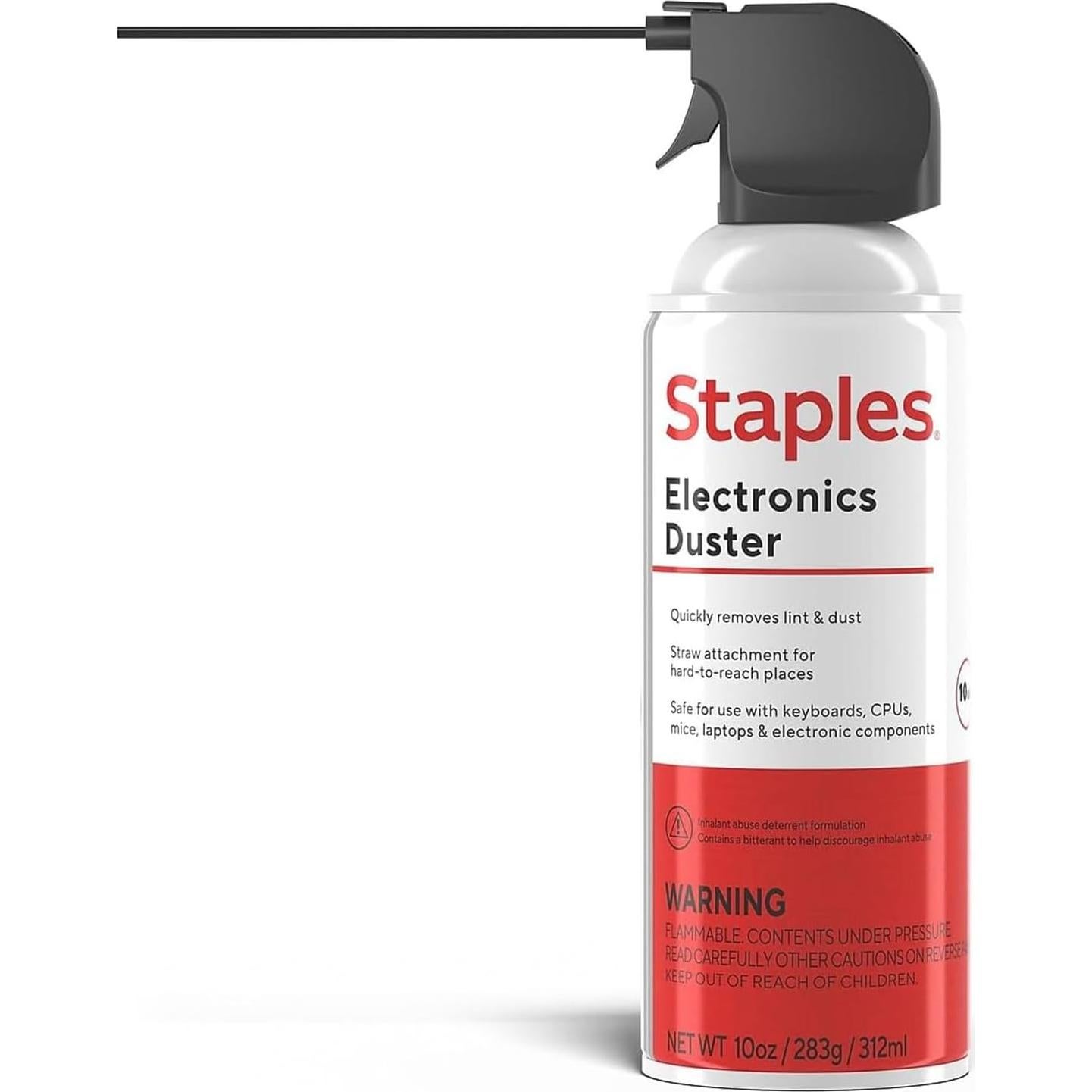 Aerosoles de Aire Comprimido Staples 295 ml - Paquete de 6