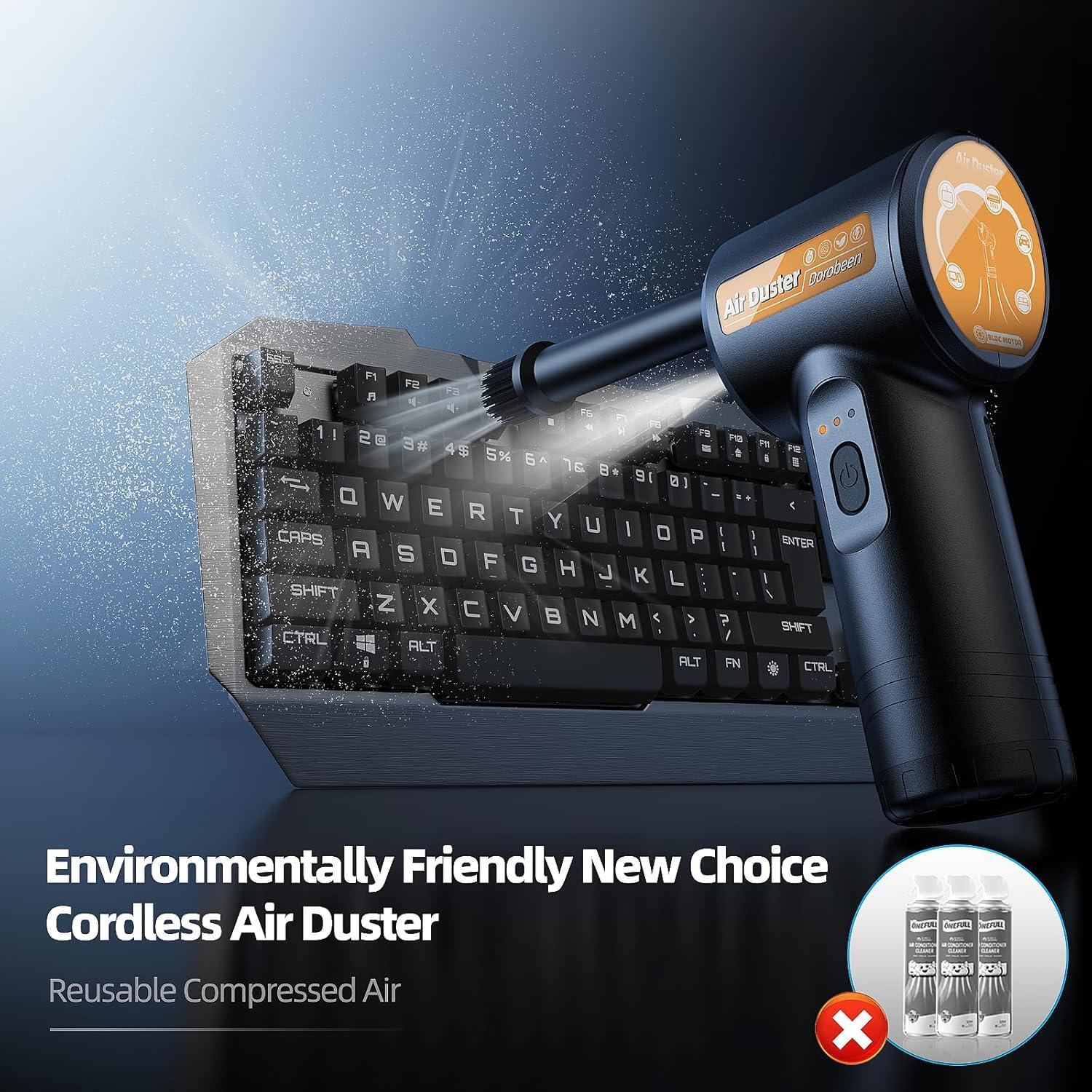 Soplador de Aire Comprimido Dorobeen TAD074 con Luz LED