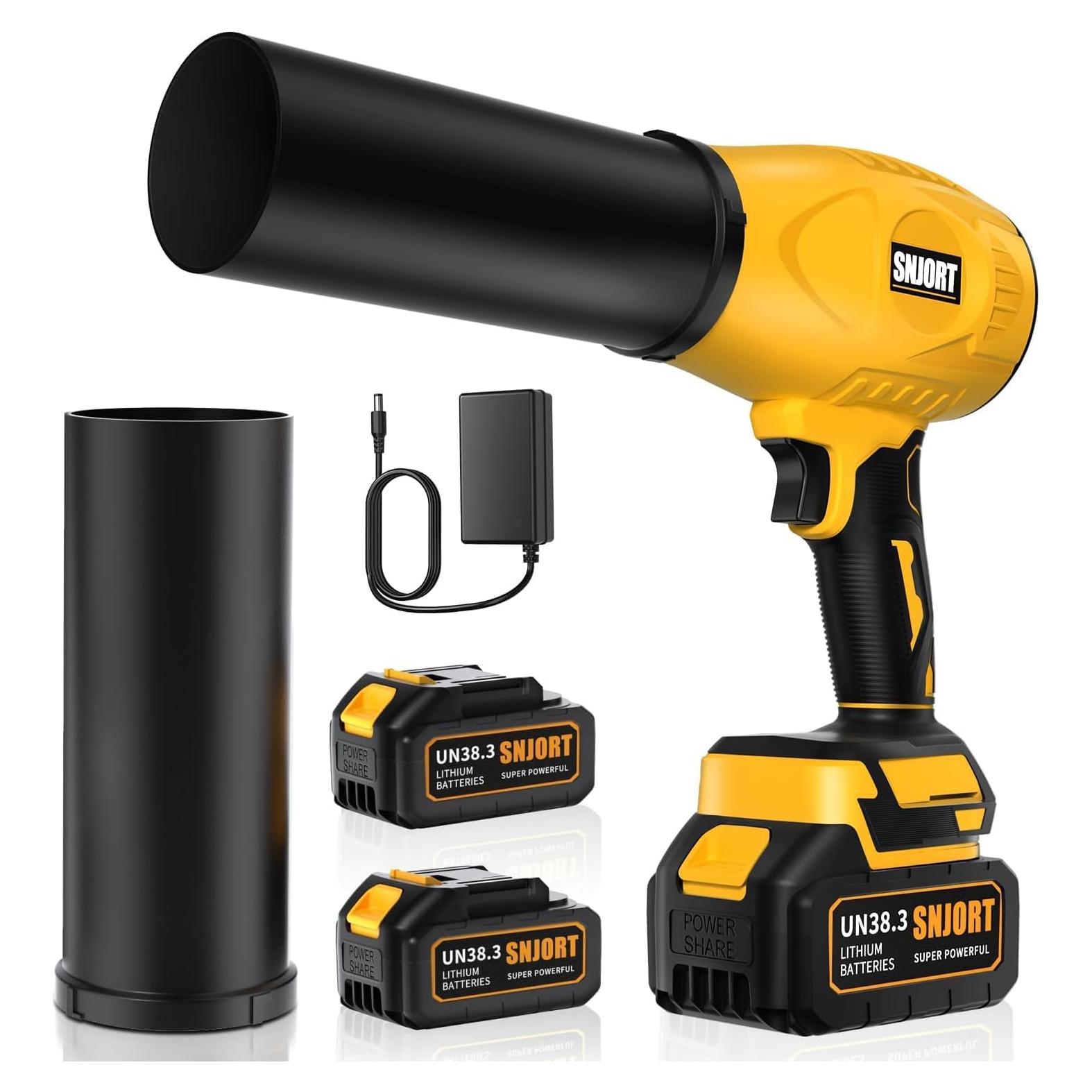 Soplador de Hojas Inalámbrico SNJORT S7MAX-T 21V 0.61kg