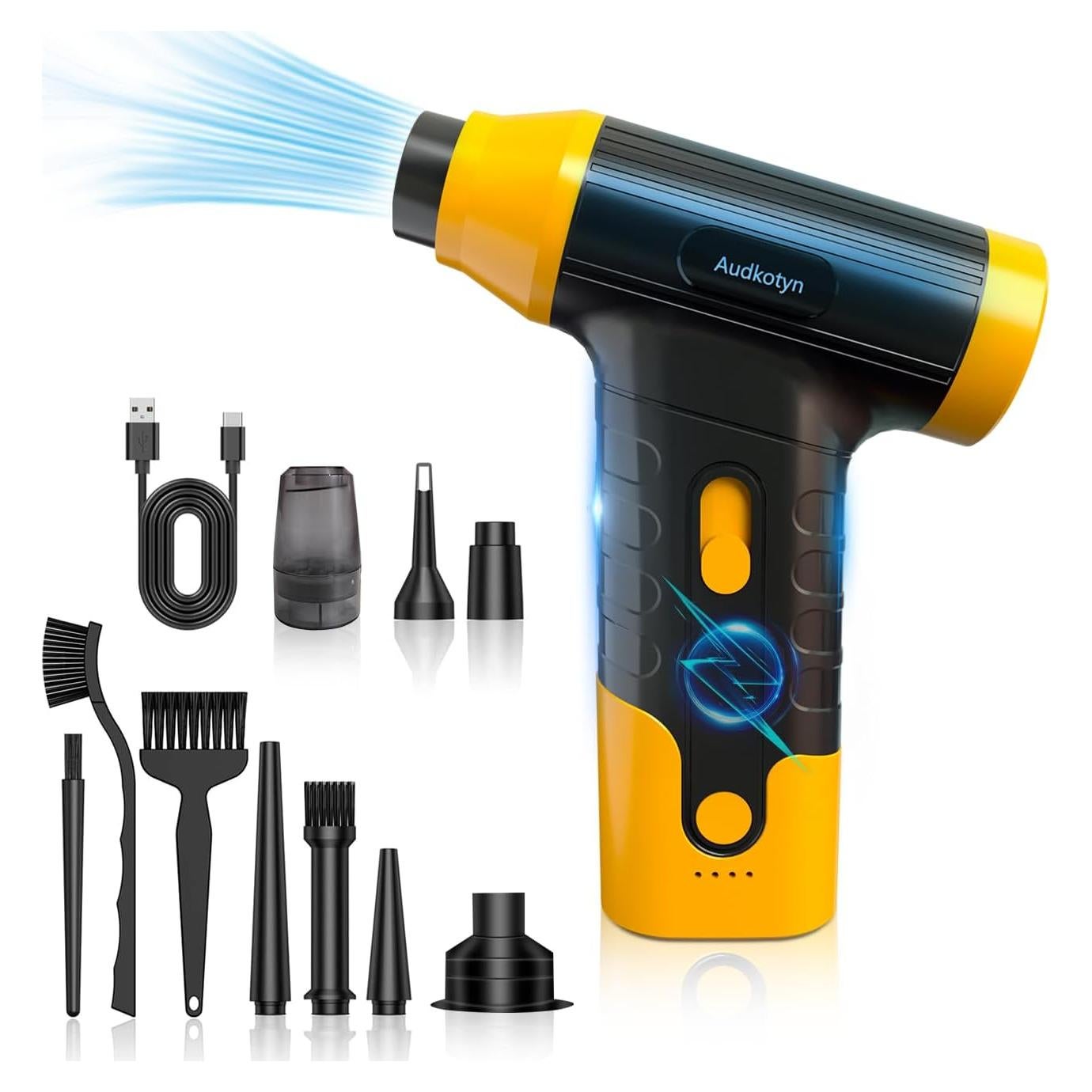 Soplador de Aire Comprimido Eléctrico Audkotyn JT168 150000 RPM