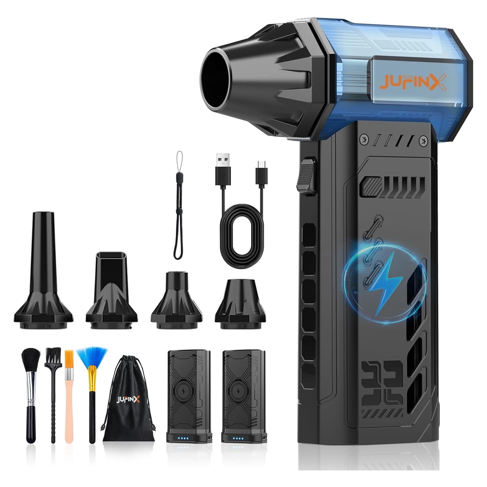 Soplador de Aire Inalámbrico JUFINX X301MAX 250000 RPM