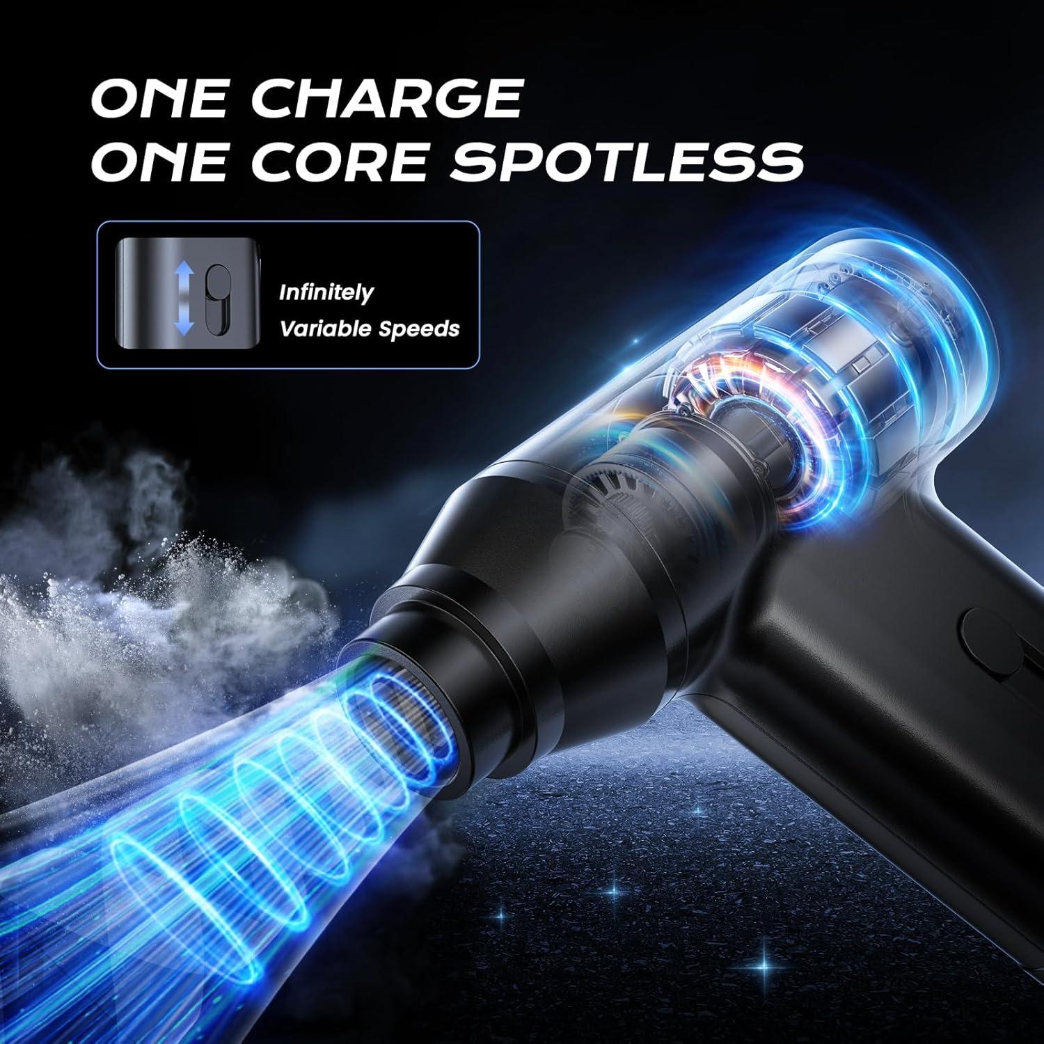 Soplador de Aire Comprimido MBYULO J02 Recargable 120m/s