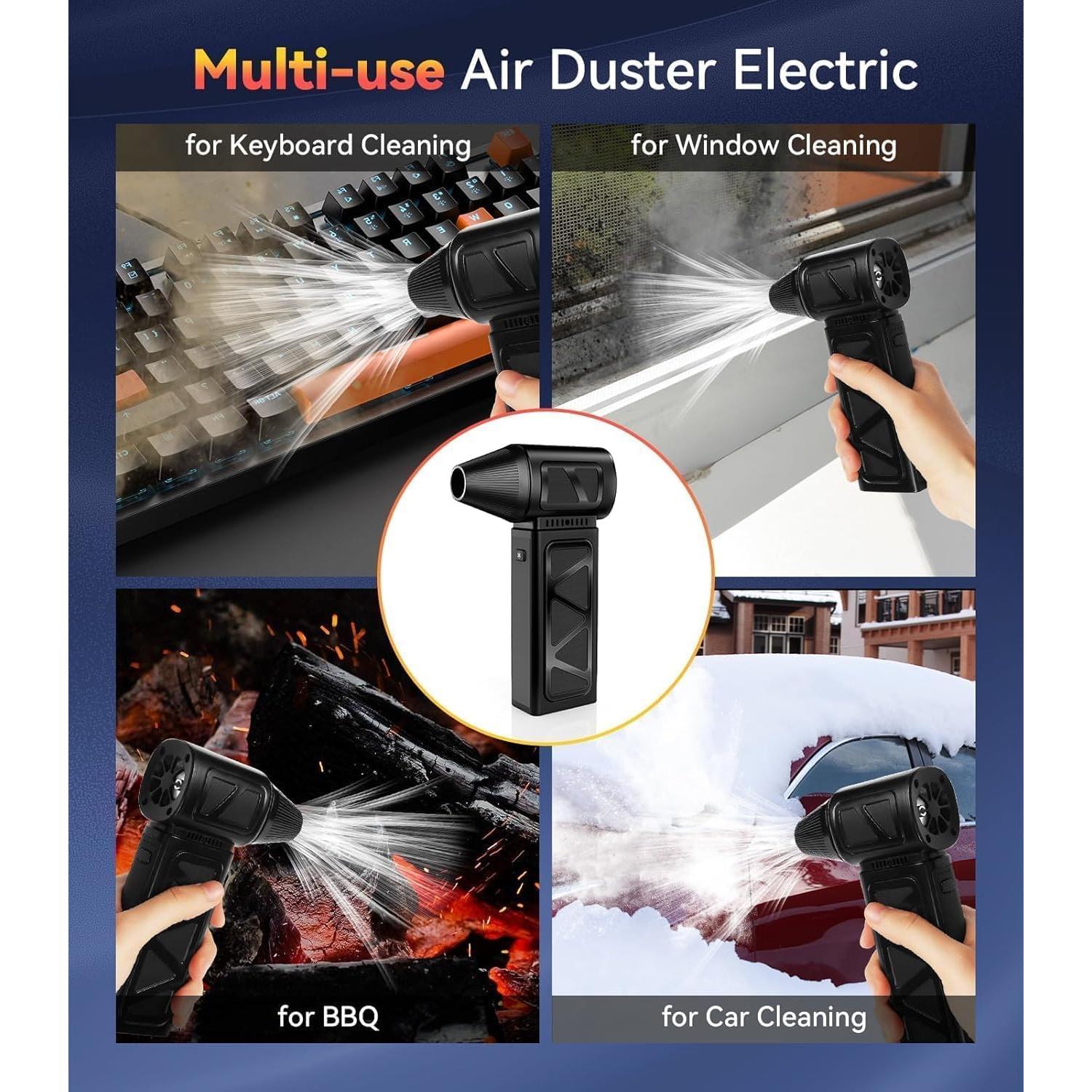 Soplador de Aire Comprimido YUHUO B01 360000 RPM Recargable