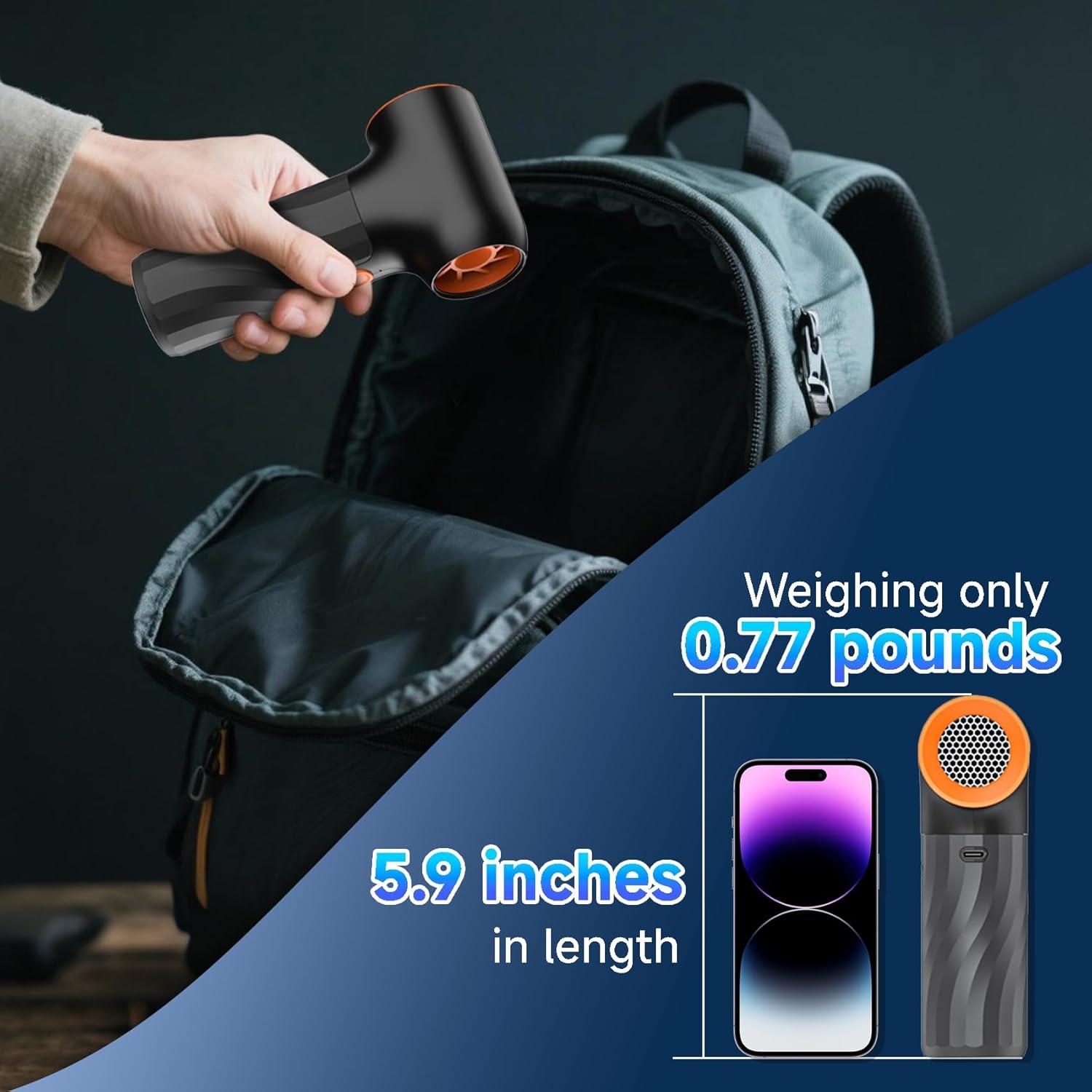 Soplador de Aire Eléctrico Truwelby 130,000 RPM 3 Boquillas