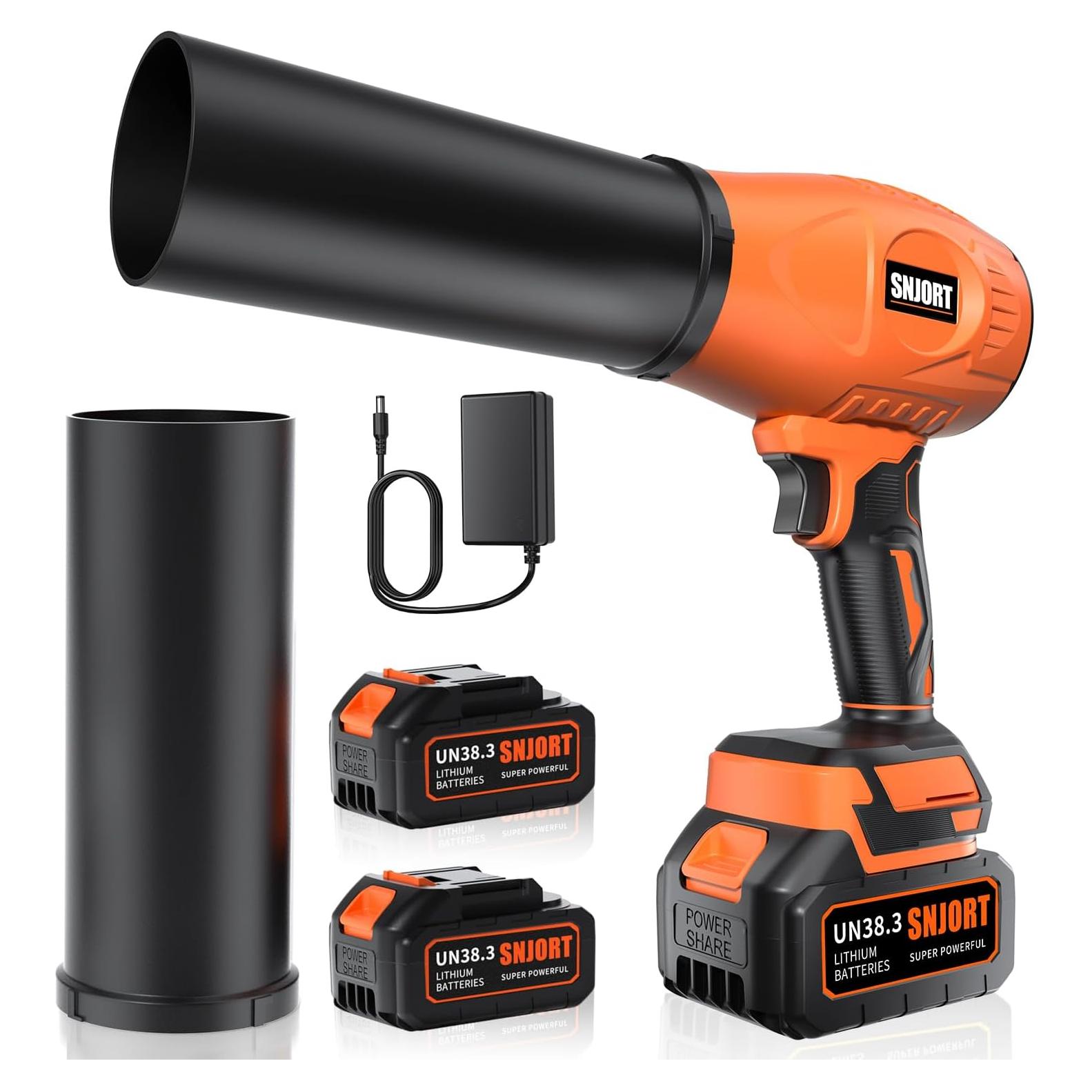 Soplador de Hojas Inalámbrico SNJORT S7MAX-L 500,000 RPM