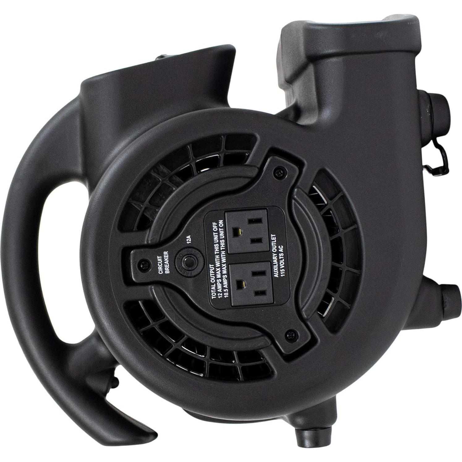 Soplador de Aire XPOWER P-80A 138W 600 CFM Negro