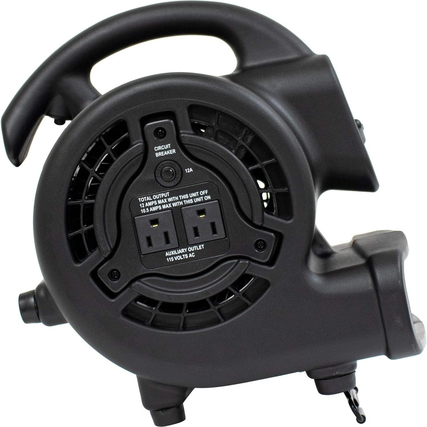 Soplador de Aire XPOWER P-80A 138W 600 CFM Negro