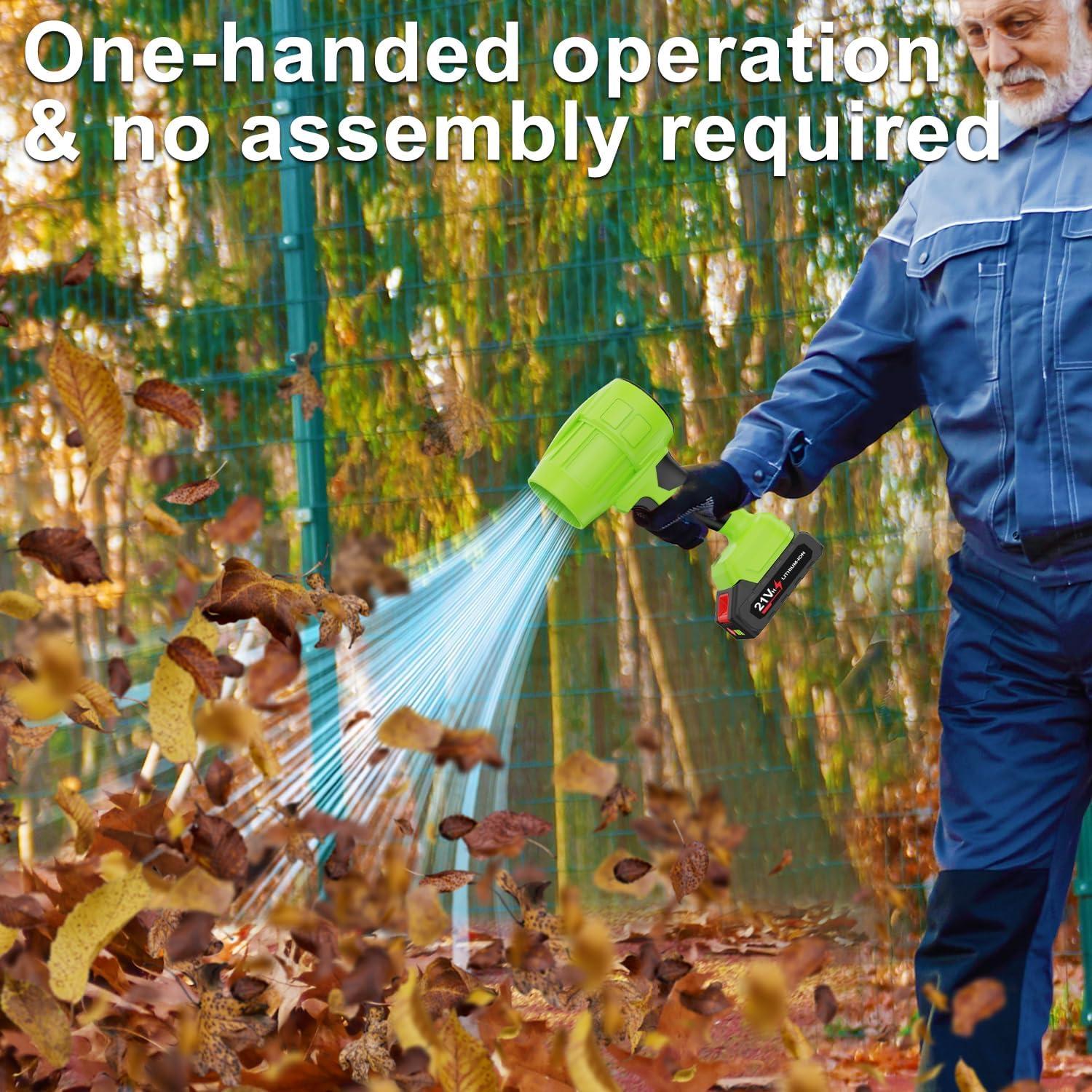 Soplador de Hojas Inalámbrico BAHNU XWS-SP 55000RPM 850CFM