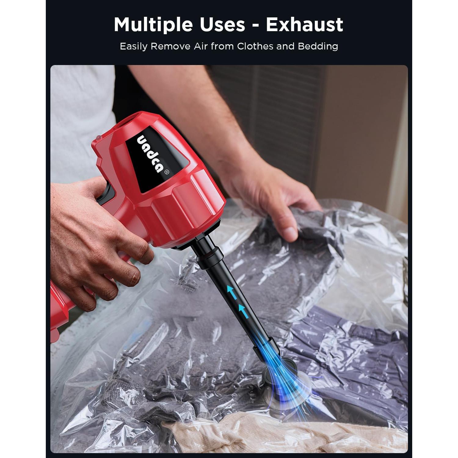 Soplador de Aire Comprimido UADCA 200,000 RPM 20V Portátil