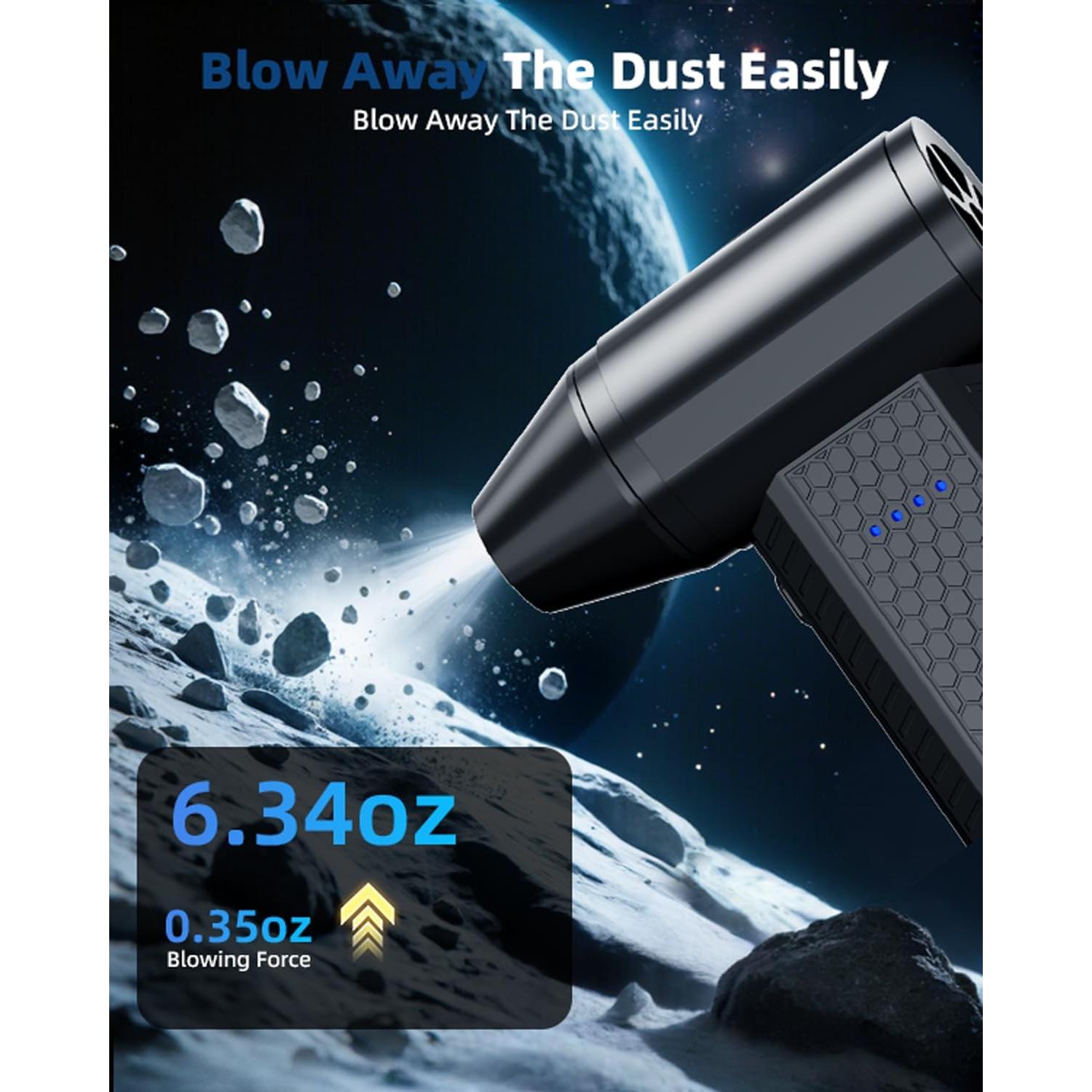 Soplador de Aire Eléctrico FOURQ F4 - 130000 RPM, 4 Velocidades