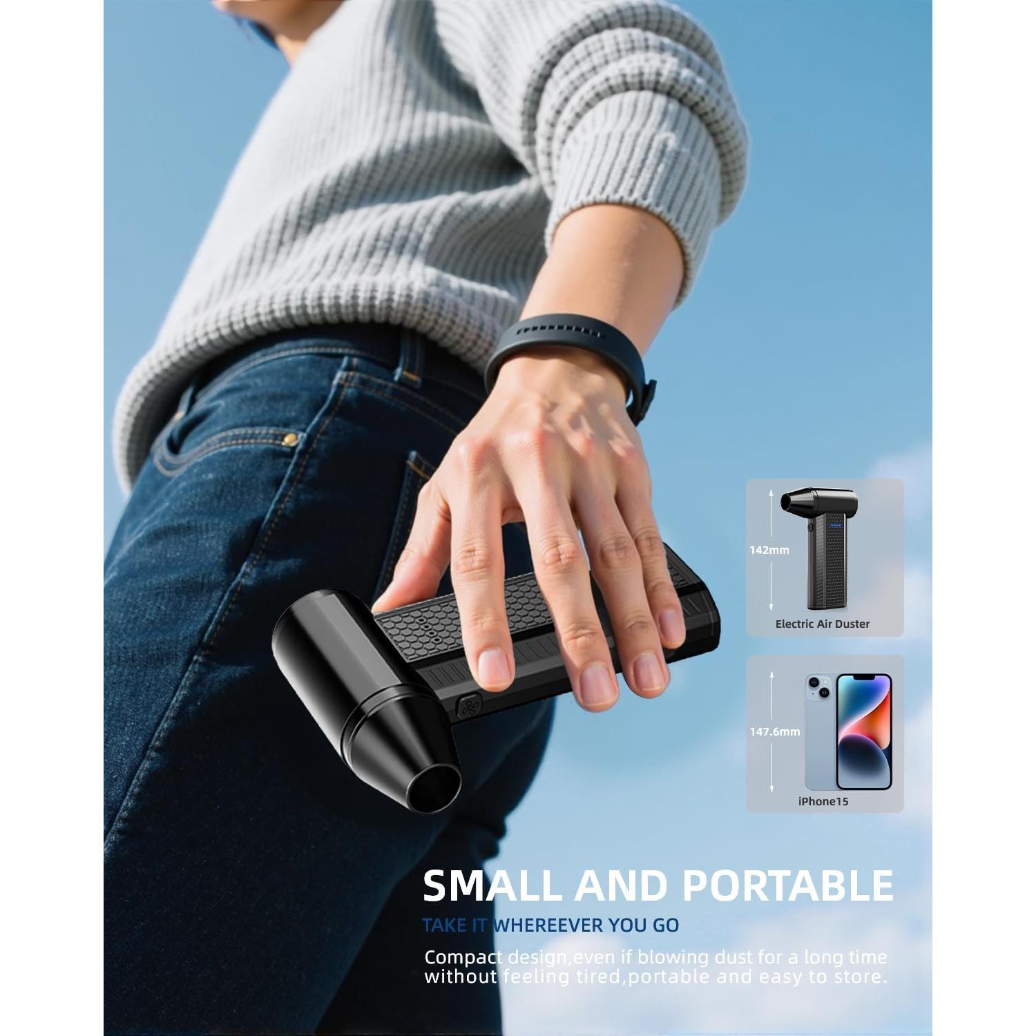 Soplador de Aire Eléctrico FOURQ F4 - 130000 RPM, 4 Velocidades