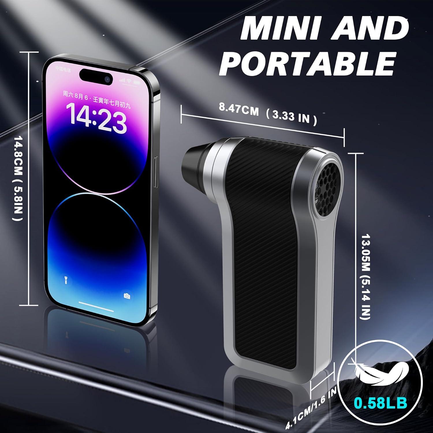 Soplador de Aire Eléctrico JUFINX X1 130000 RPM 3 Velocidades