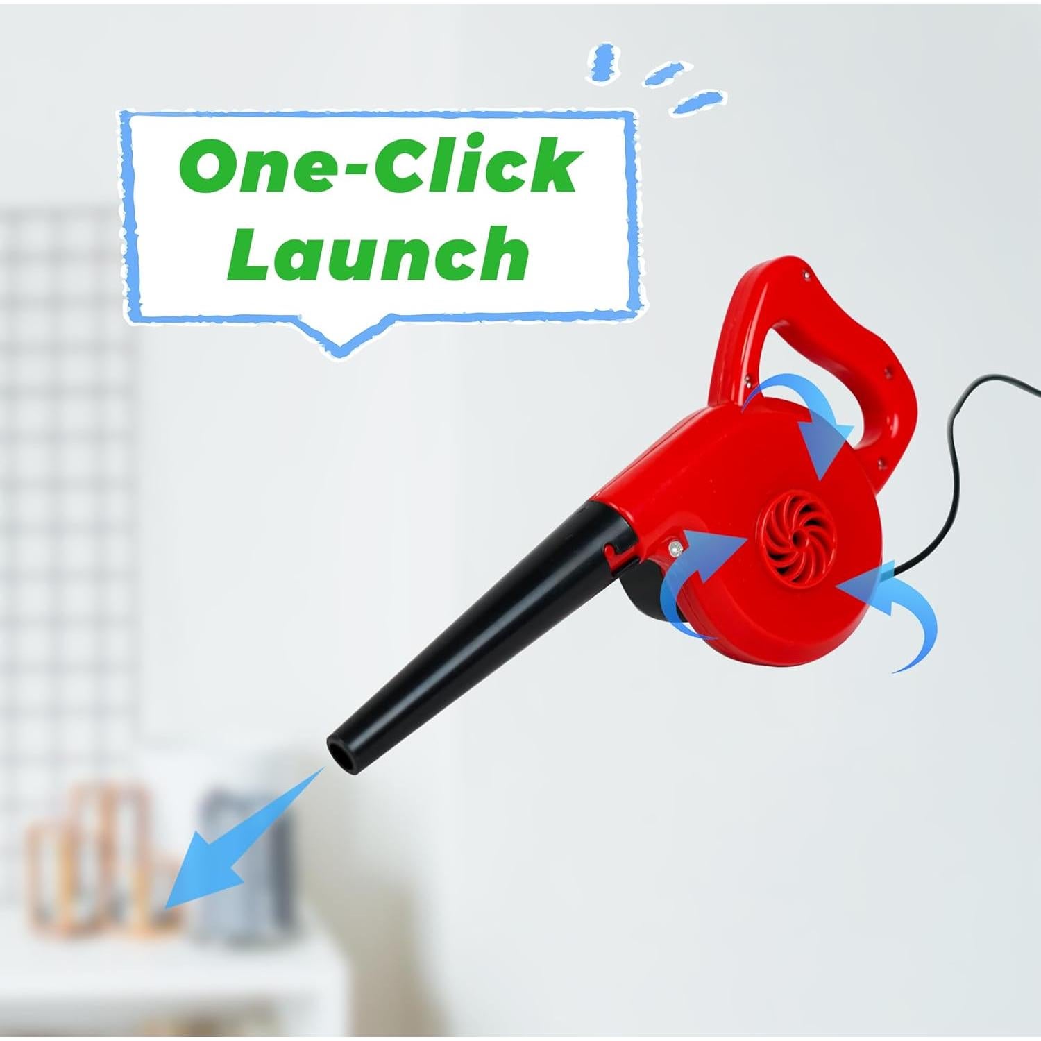 YOBRO Mighty Mini Blower,Fluid Art Tiny Simulated Blower,Real Working Blower,USB Powered,Wonderfully for Acrylic Paint Blowing & Alcohol Ink Art