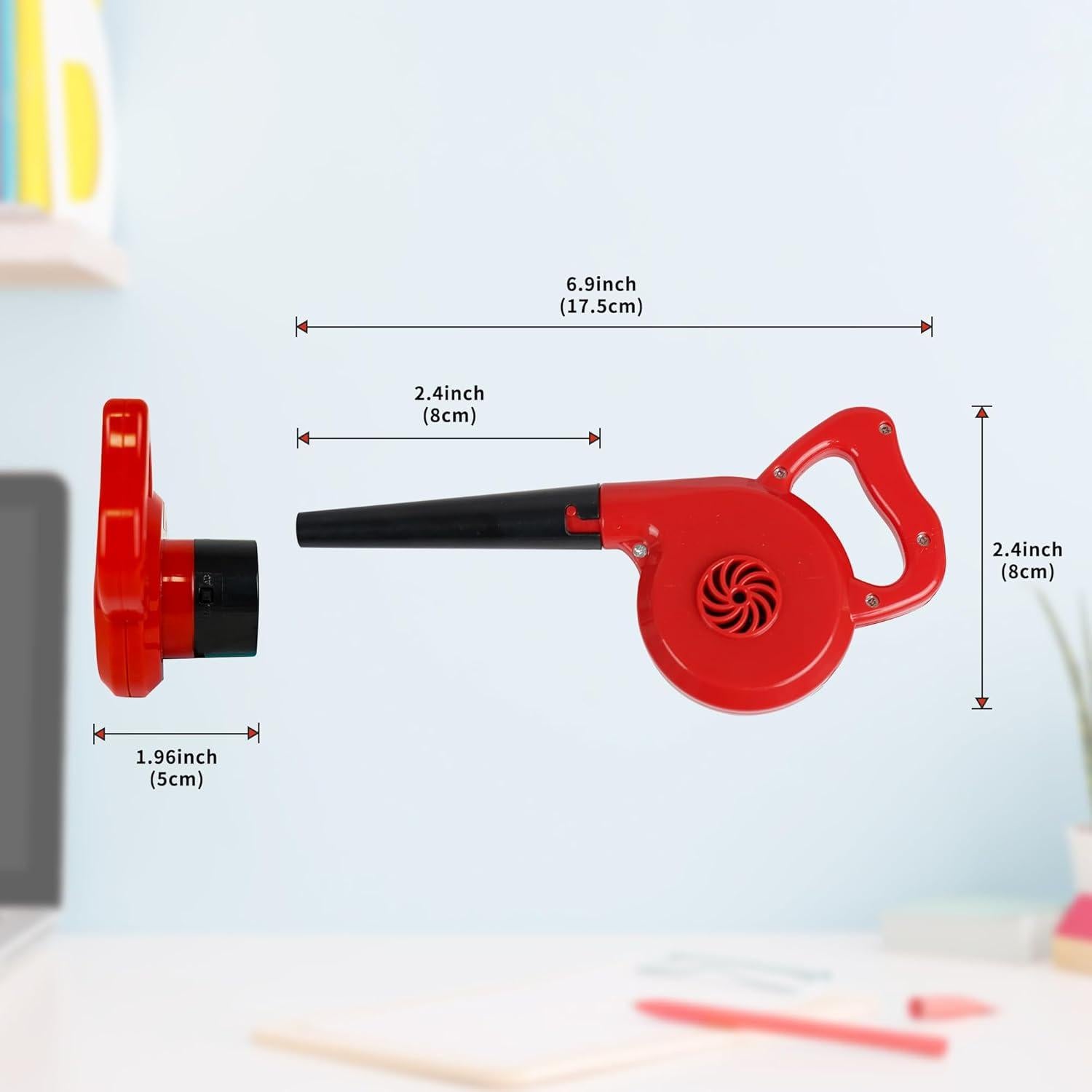 YOBRO Mighty Mini Blower,Fluid Art Tiny Simulated Blower,Real Working Blower,USB Powered,Wonderfully for Acrylic Paint Blowing & Alcohol Ink Art