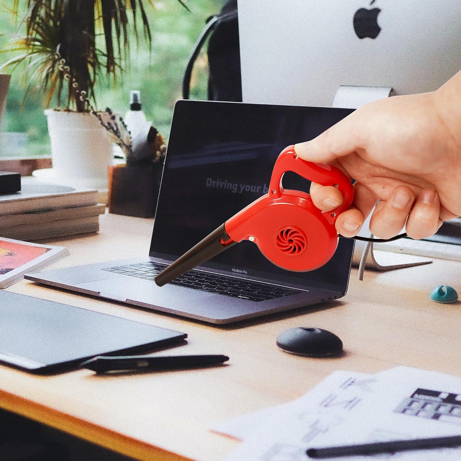 YOBRO Mighty Mini Blower,Fluid Art Tiny Simulated Blower,Real Working Blower,USB Powered,Wonderfully for Acrylic Paint Blowing & Alcohol Ink Art