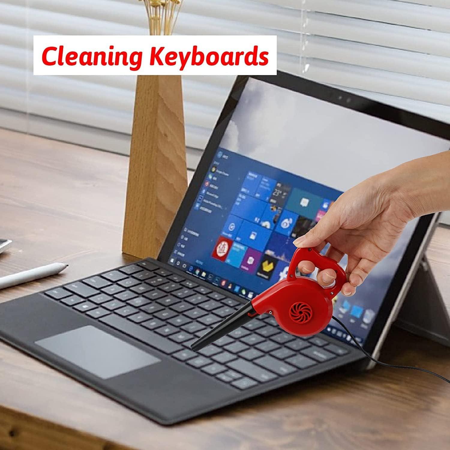 YOBRO Mighty Mini Blower,Fluid Art Tiny Simulated Blower,Real Working Blower,USB Powered,Wonderfully for Acrylic Paint Blowing & Alcohol Ink Art