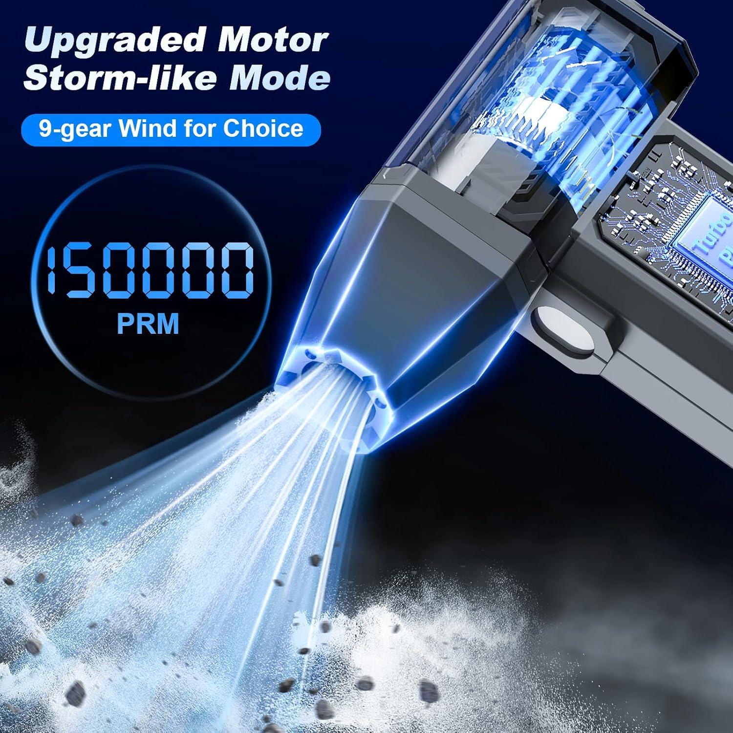 Mini Ventilador Turbo VVU&CCO BF-1 Inalámbrico 9 Velocidades