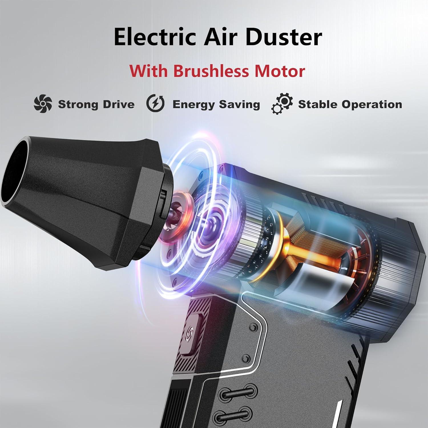 Soplador de Aire Comprimido SDFM X15 - 180,000 RPM Inalámbrico