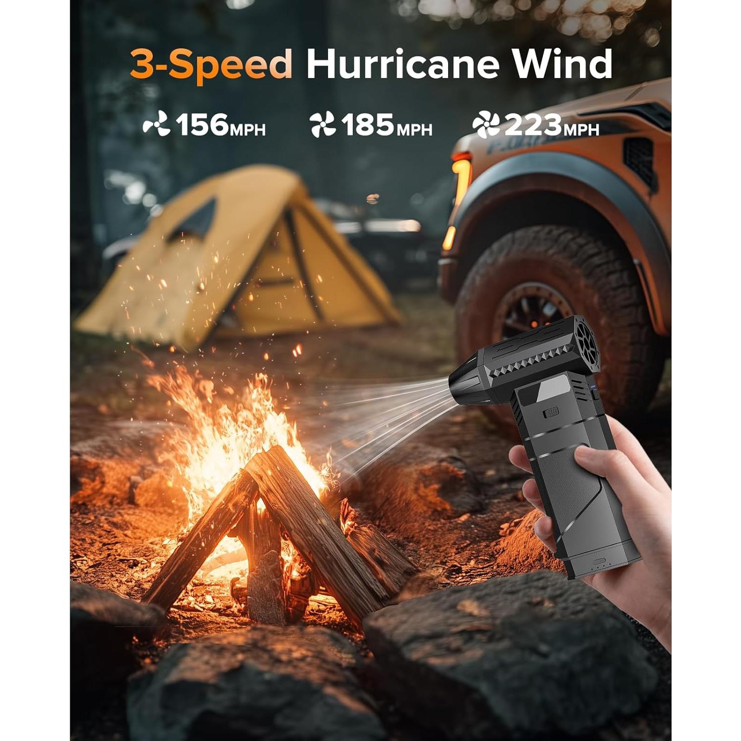 Soplador de Aire Eléctrico COSANO F3 Inalámbrico 220W 348g