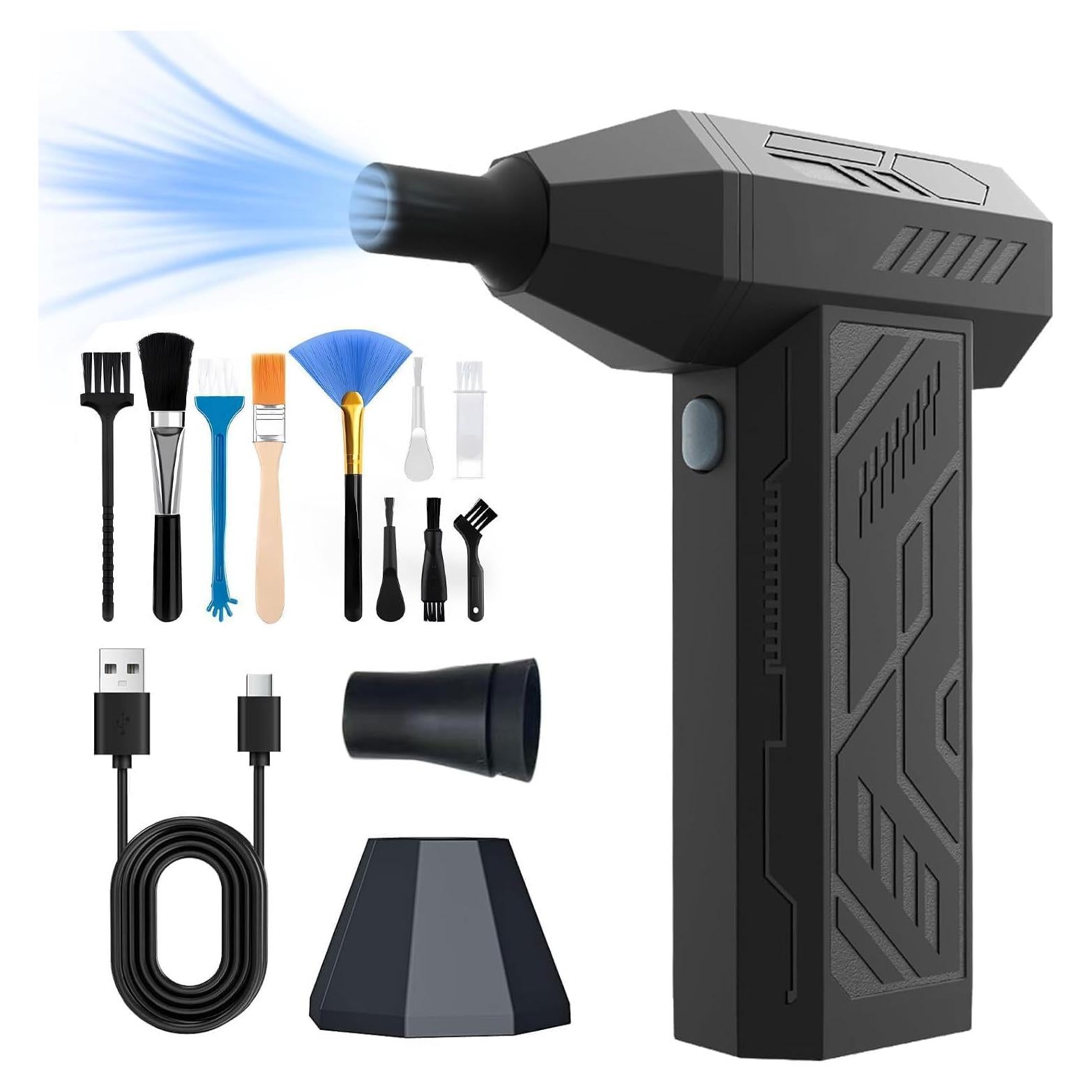 Soplador de Aire Eléctrico Ekmoey WT009 130,000 RPM 4 Velocidades