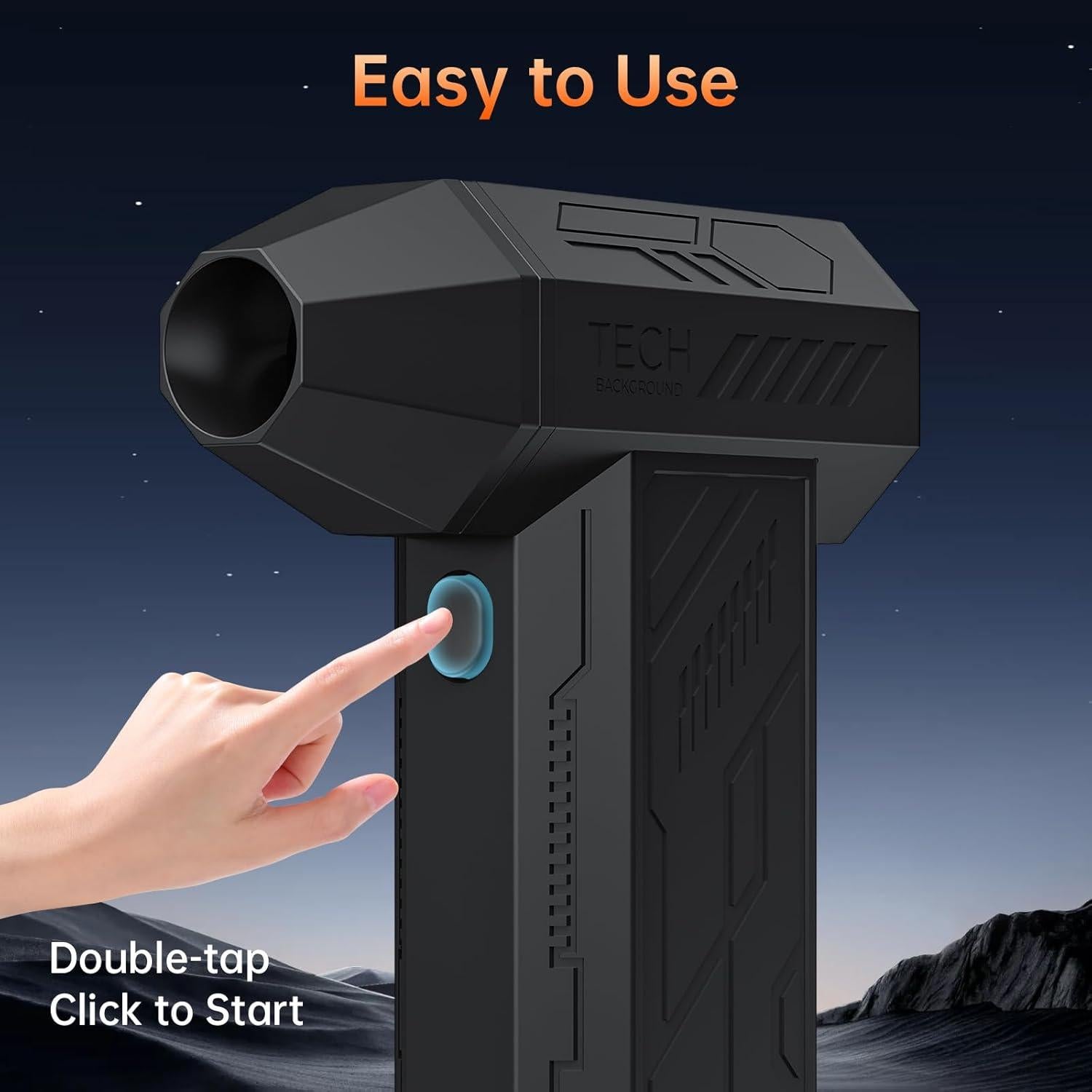 Soplador de Aire Eléctrico Ekmoey WT009 130,000 RPM 4 Velocidades