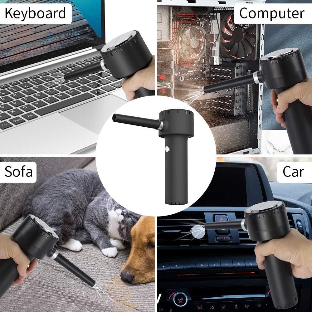 Soplador de Aire Comprimido ABVOT Inalámbrico 6000mAh 45000RPM