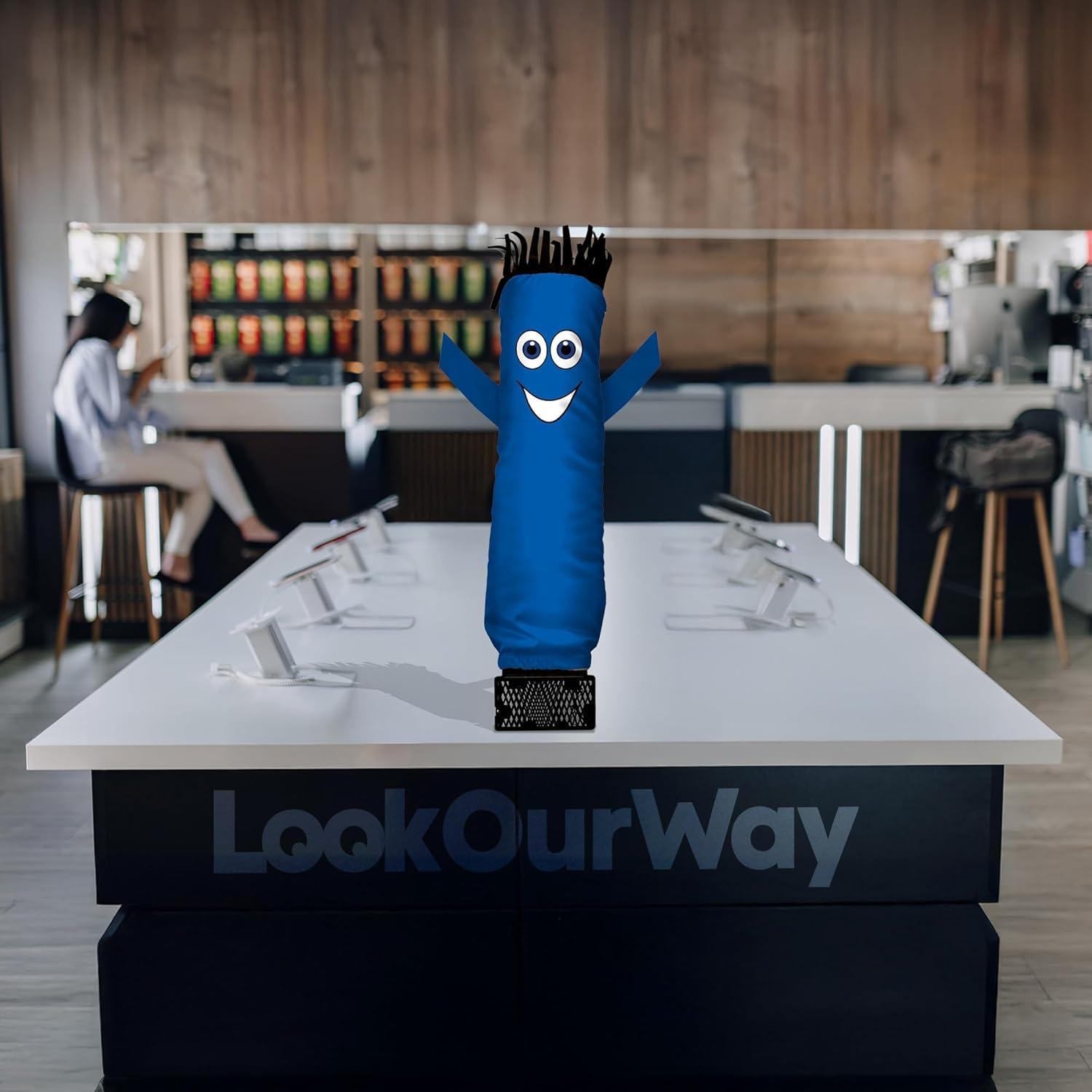 Mini Hombre Tubo Inflable LookOurWay 73.66 cm Azul