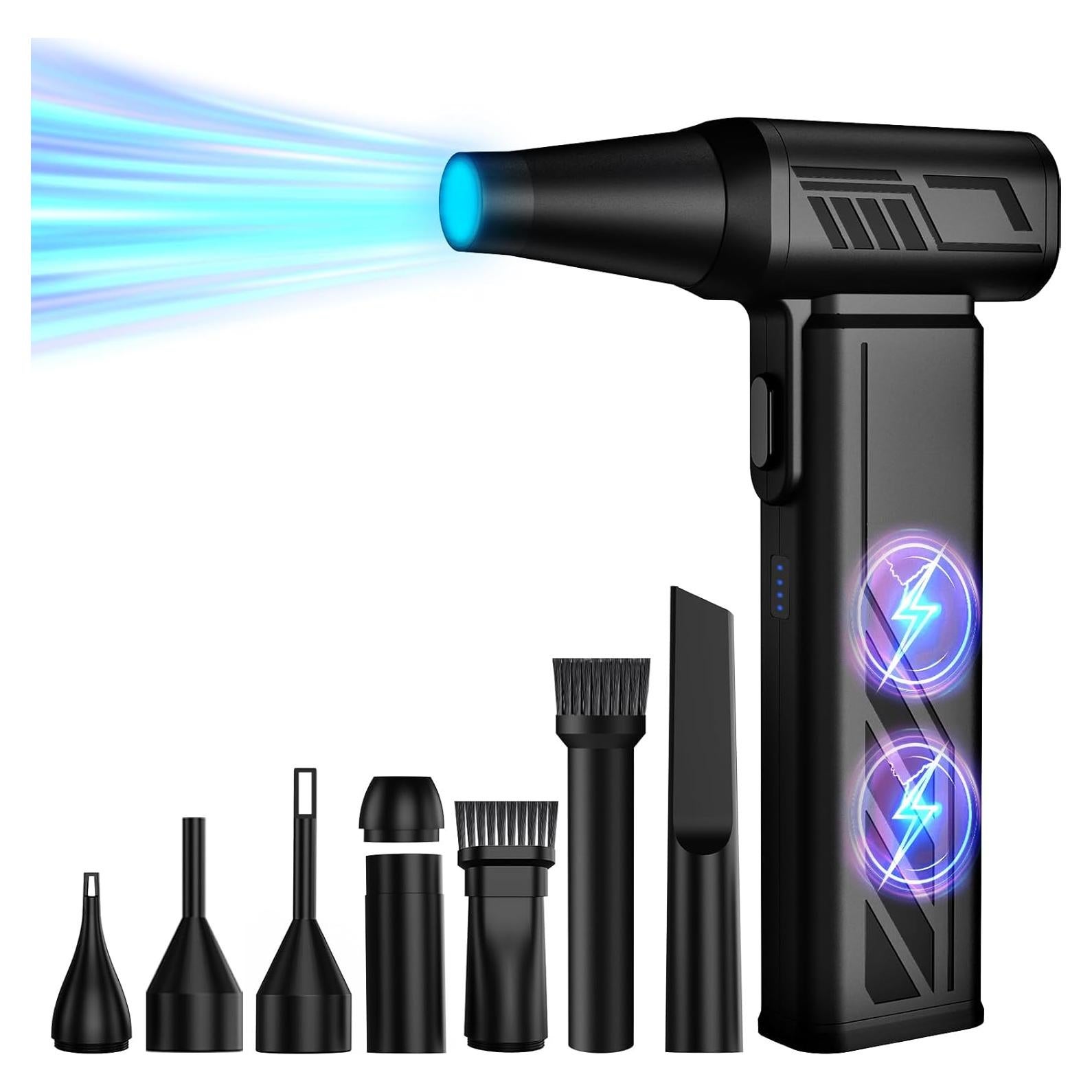 Soplador de Aire Comprimido Recargable Fanlito 190g 5 Velocidades